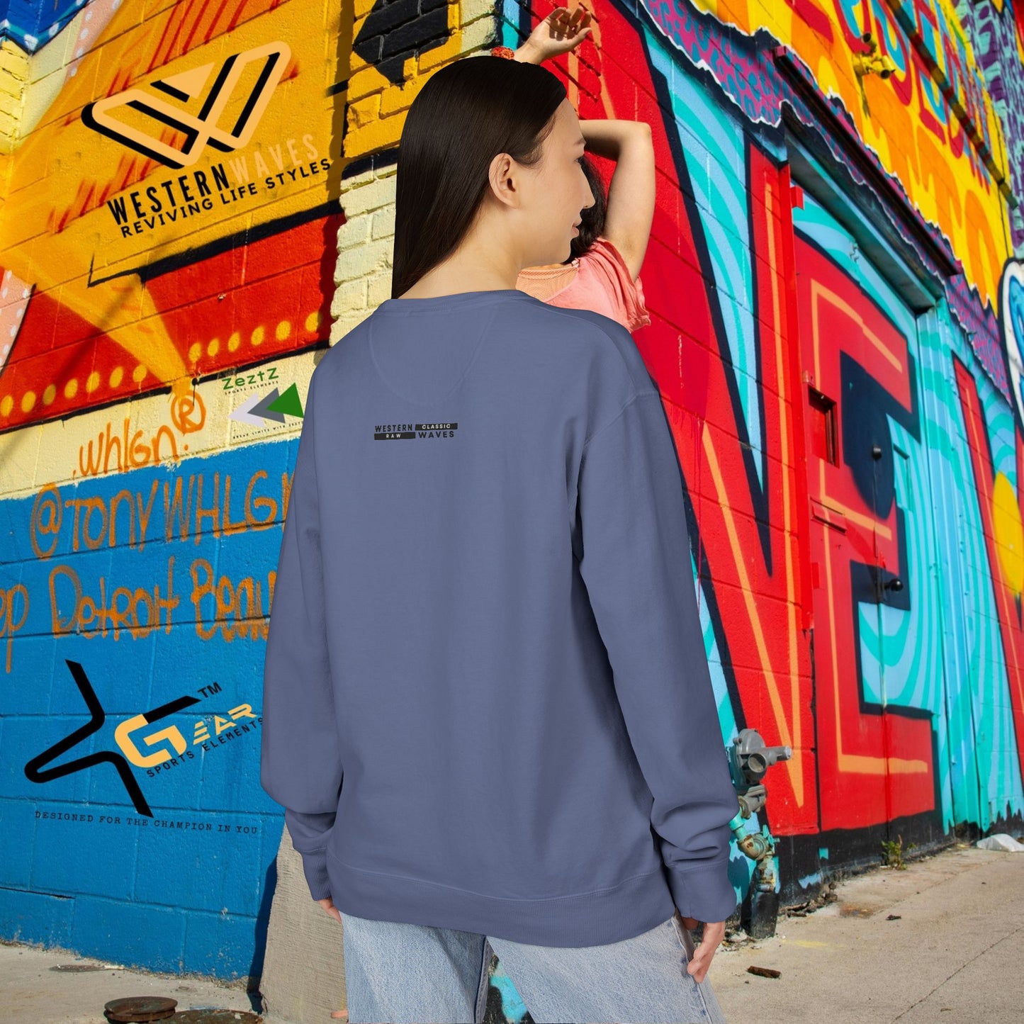 Crewneck Sweatshirt_ N7* Series CNSS PT2WW001_ Limited Edition Gift for Her, by WesternWaves:
