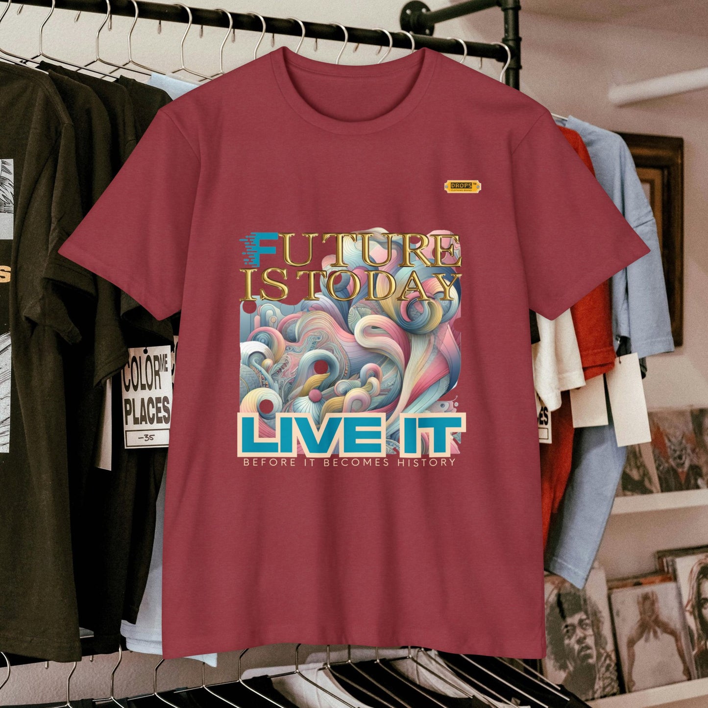 Unisex CVC Jersey T-shirt_ 16 June 2025_ Limited Edition Casual Fashion by WesternWaves: