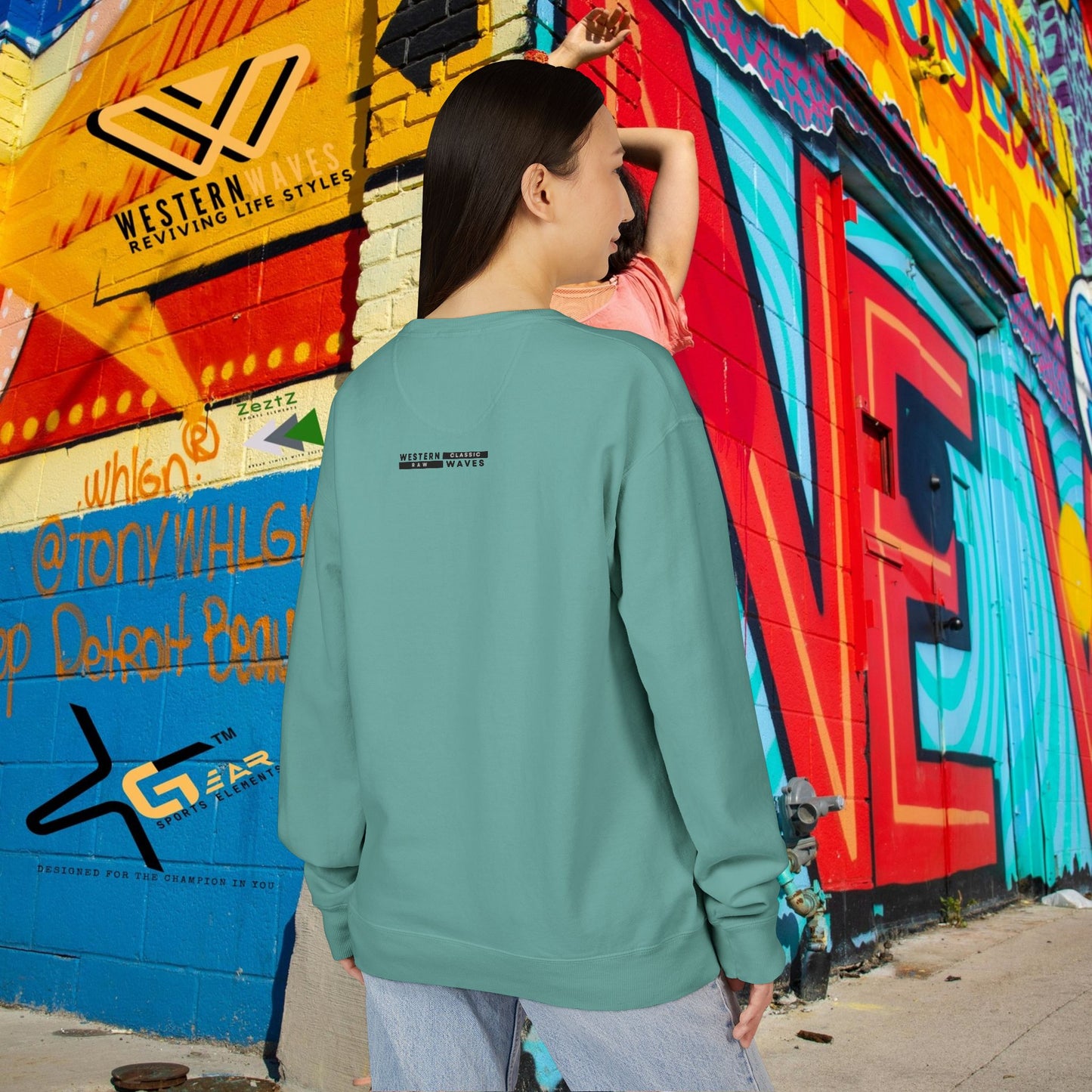 Crewneck Sweatshirt_ N7* Series CNSS PT2WW001_ Limited Edition Gift for Her, by WesternWaves: