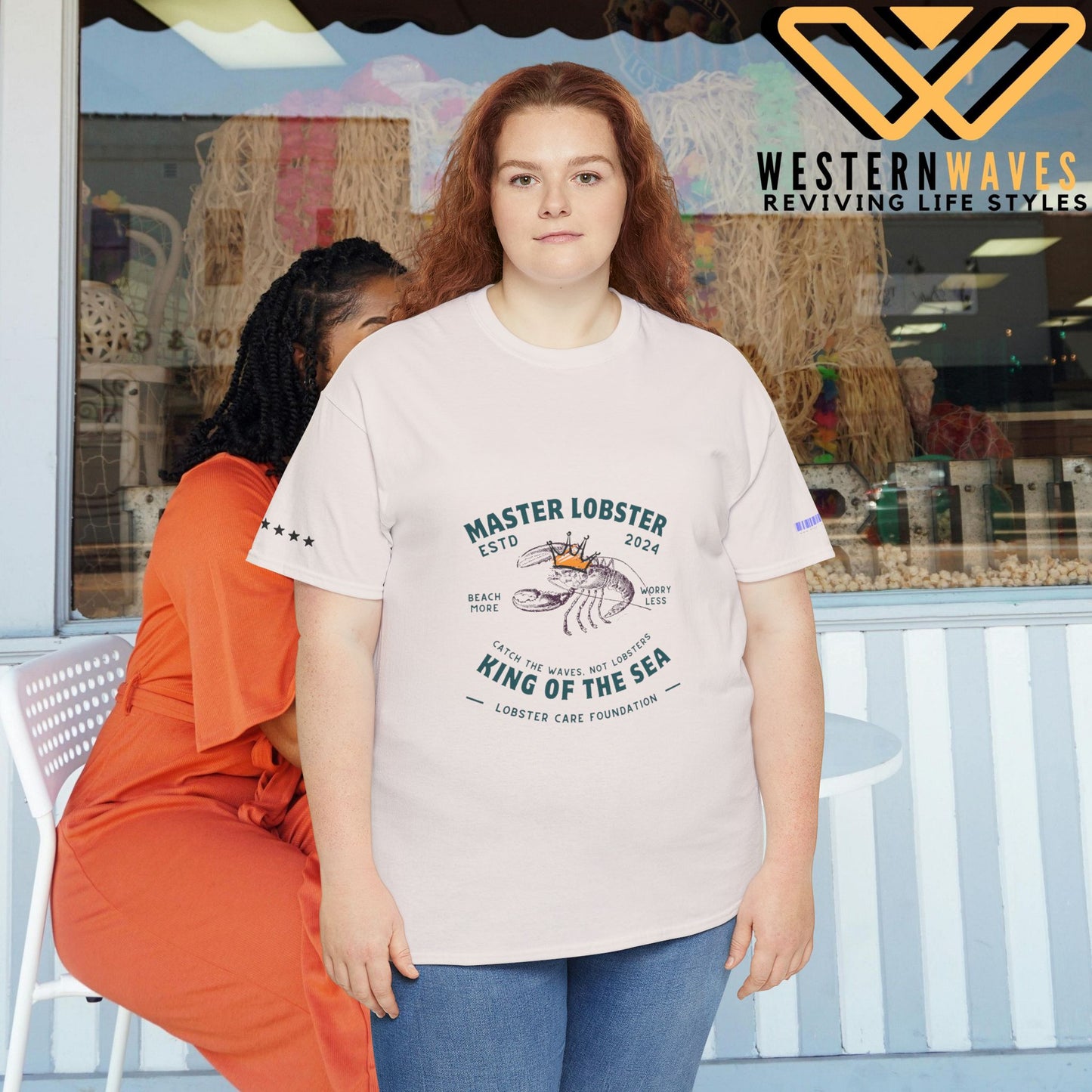 Unisex Heavy Cotton Tee_ Crafted from premium 100% cotton_ N2+ Series UHCT PT2WW007_ Limited Edition Maximum Comfort by WesternWaves: