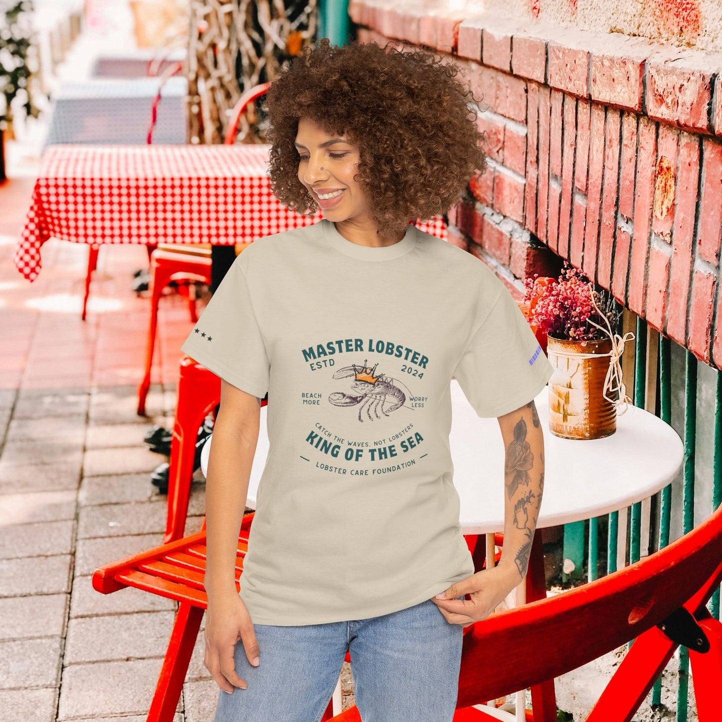 Unisex Heavy Cotton Tee_ Crafted from premium 100% cotton_ N2+ Series UHCT PT2WW007_ Limited Edition Maximum Comfort by WesternWaves: