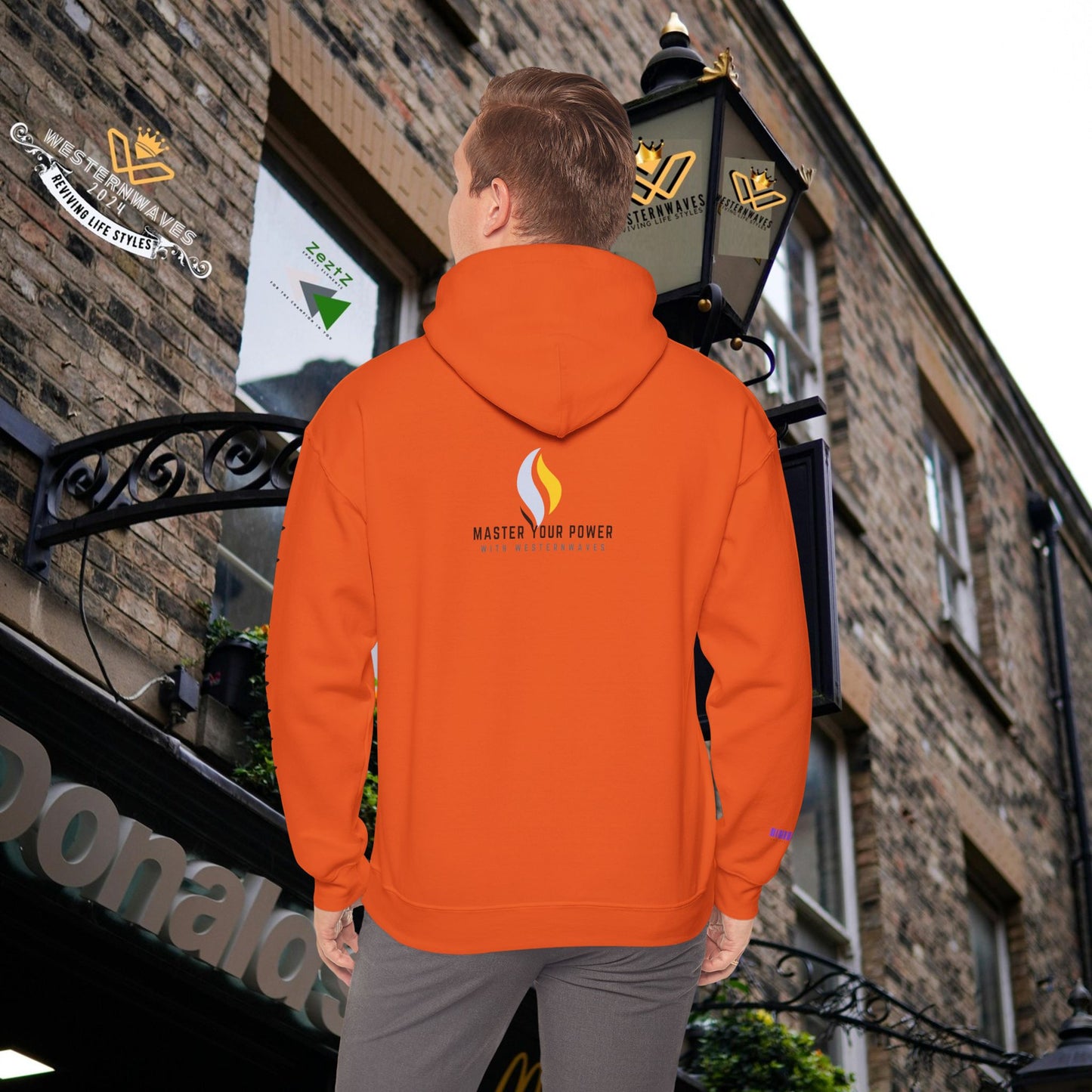Unisex Heavy Blend™ Hooded Sweatshirt_ N2+ Series USHBHSS PT2WW007_Limited Edition Pinnacle of Comfort & Style by WesternWaves: