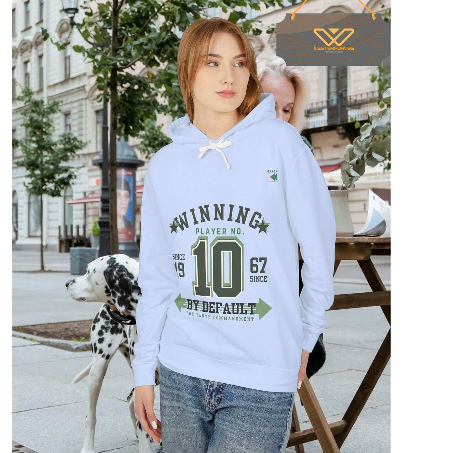 Unisex Lightweight Hooded Sweatshirt – N2 Series USLWHSS PT2WW021_ Limited Edition Crafted Comfort by WesternWaves: