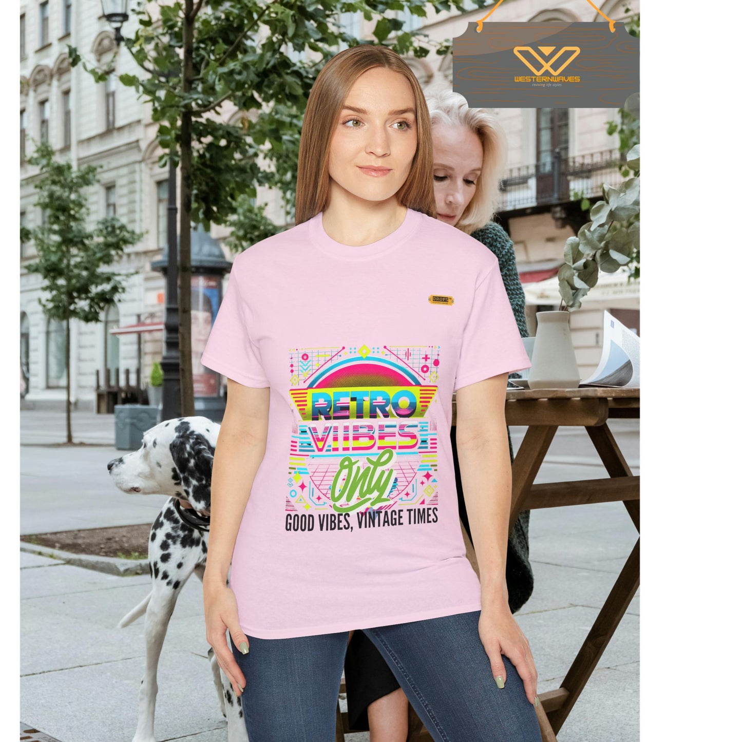 Unisex Ultra Cotton Tee_ 18 June 205_ Limited Edition Casual Wearin Vintage Style by WesternWaves:
