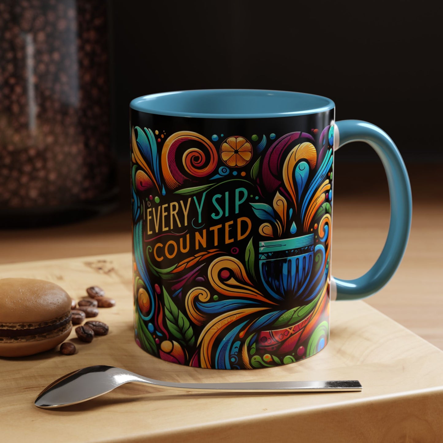 Accent Coffee Mug 11_ N3* Series ACM11OZ PT2WW022_ Limited Edition Perfect Blend of Style by WesternWaves: