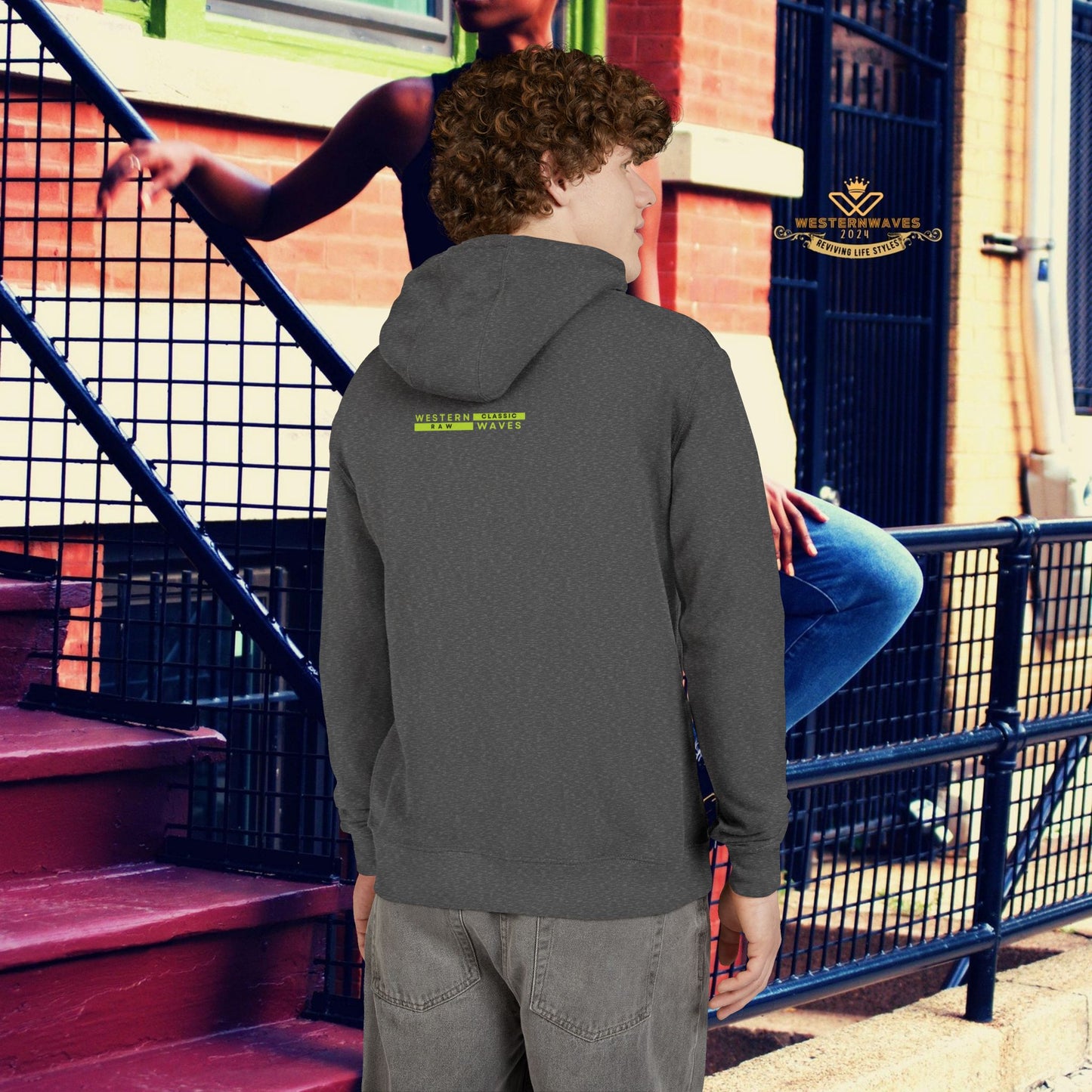 Unisex French Terry hoodie_ N8* Series USFTH PT2WW001_ Limited Edition Everyday Comfort by WesternWaves:
