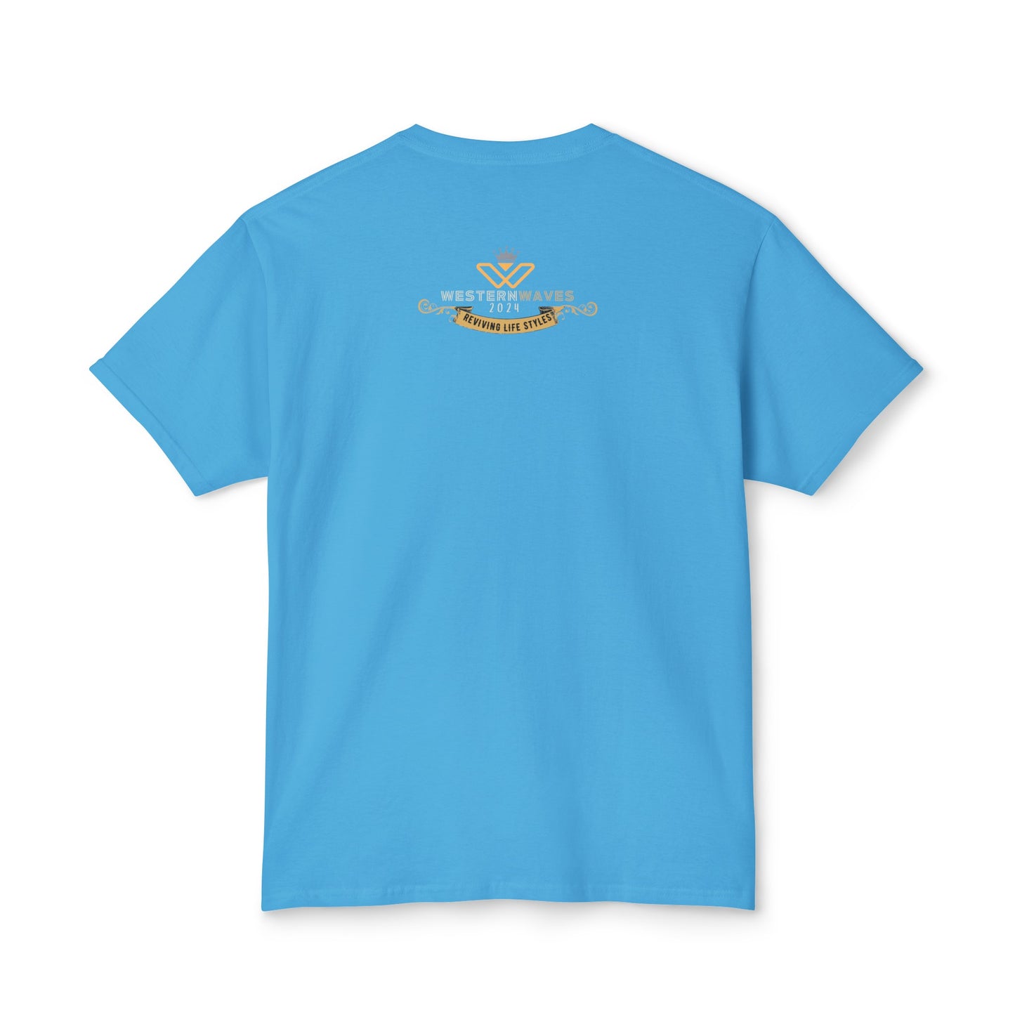 Unisex HD Cotton™ T-shirt_ N+ Series USHDCTS PT2WW003_ Limited Edition Unisex HD Cotton™ T-shirt by WesternWaves