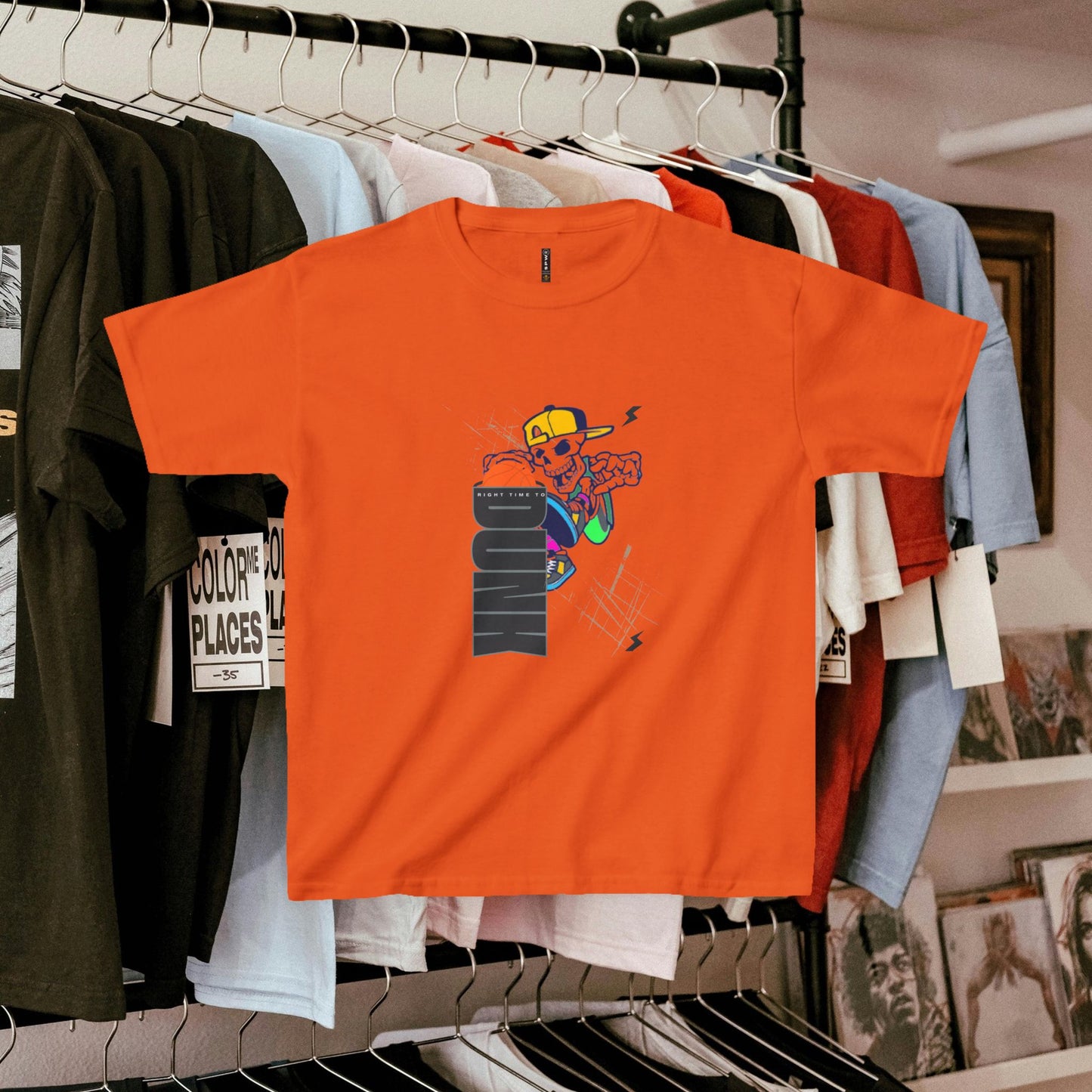 Kids Heavy Cotton™ Tee_ N2+ Series KHCT PT2WW008_ Limited Edition Durable Comfort for Every Adventure by WesternWaves: