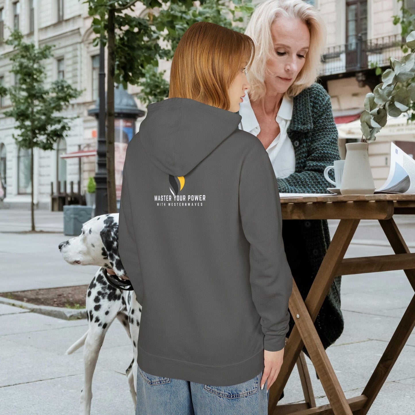 Unisex Lightweight Hooded Sweatshirt – N2+ Series USLWHSS PT2WW008_ Limited Edition Crafted Comfort by WesternWaves: