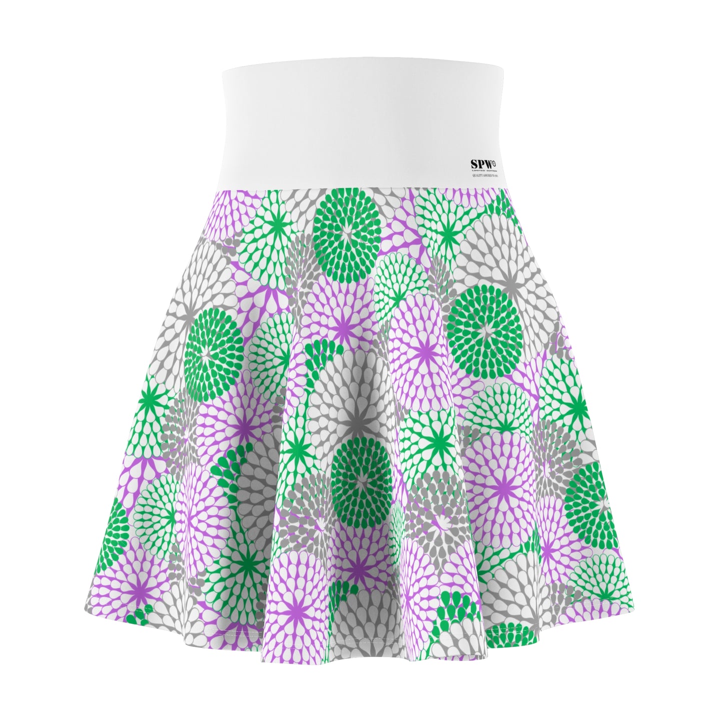 Women's Skater Skirt (AOP)_ N3+ Series WSSAOP PT2WW004_ Freedom Flare Limited Edition by WesternWaves