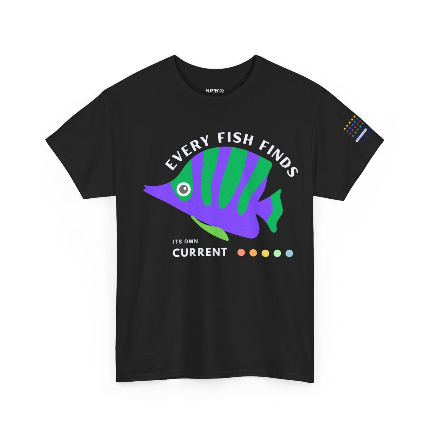 Unisex Heavy Cotton Tee_ Crafted from premium 100% cotton_ N+ Series UHCT PT2WV002_ Limited Edition by WesternWaves: