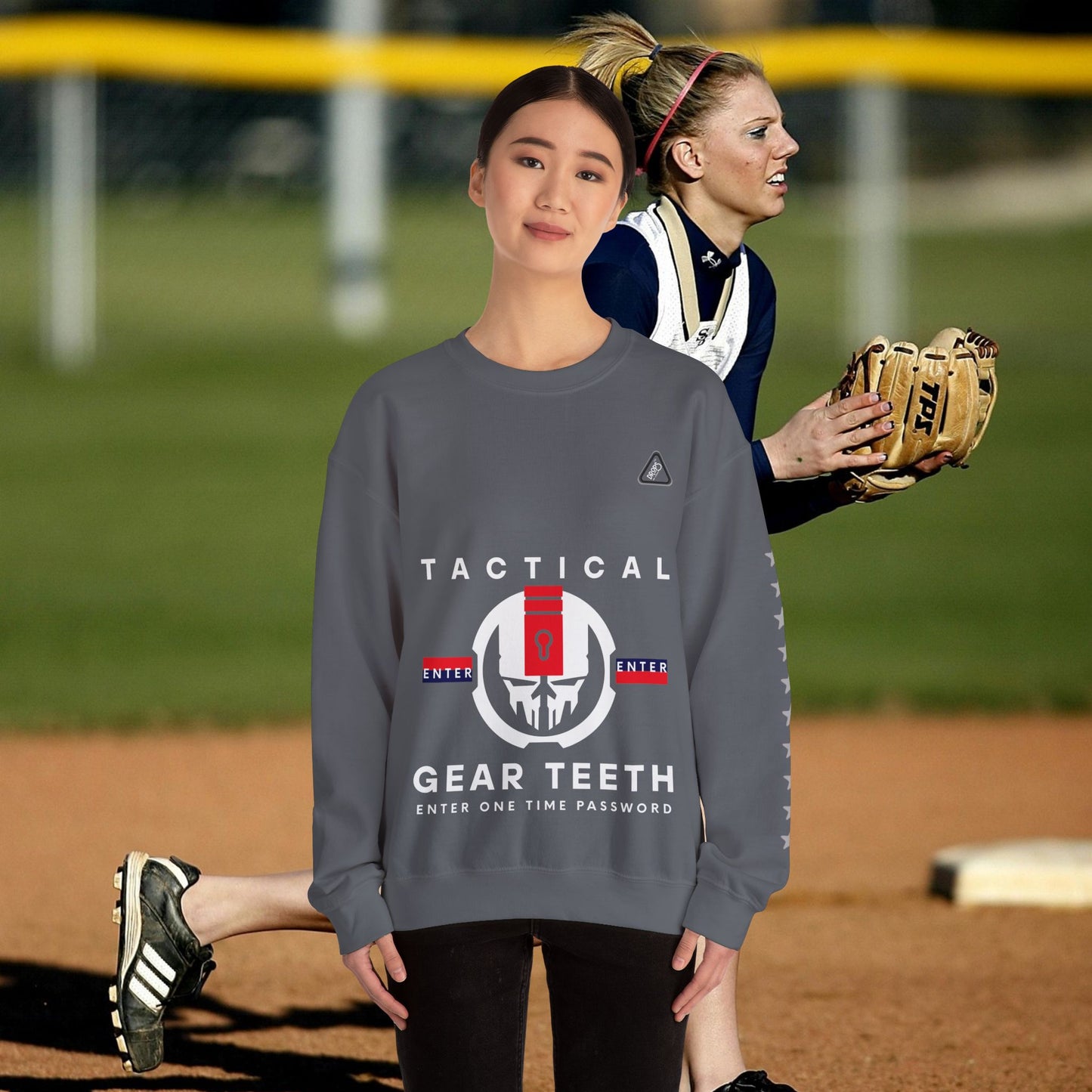 Unisex Heavy Blend™ Crewneck Sweatshirt_ N2 Series UHBCSS PT2WW005_ Limited Edition by WesternWaves: