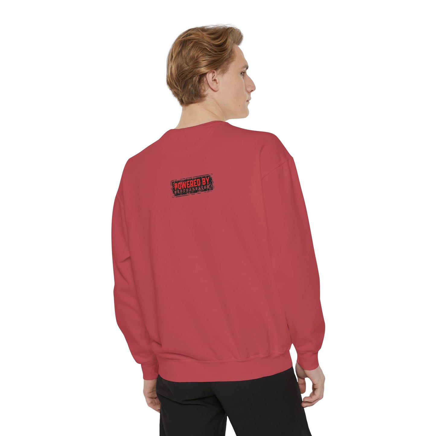 Motivational Unisex Garment-Dyed Sweatshirt, Cozy Pullover, Rise and Shine Apparel, Gift for Her, Inspirational Clothing