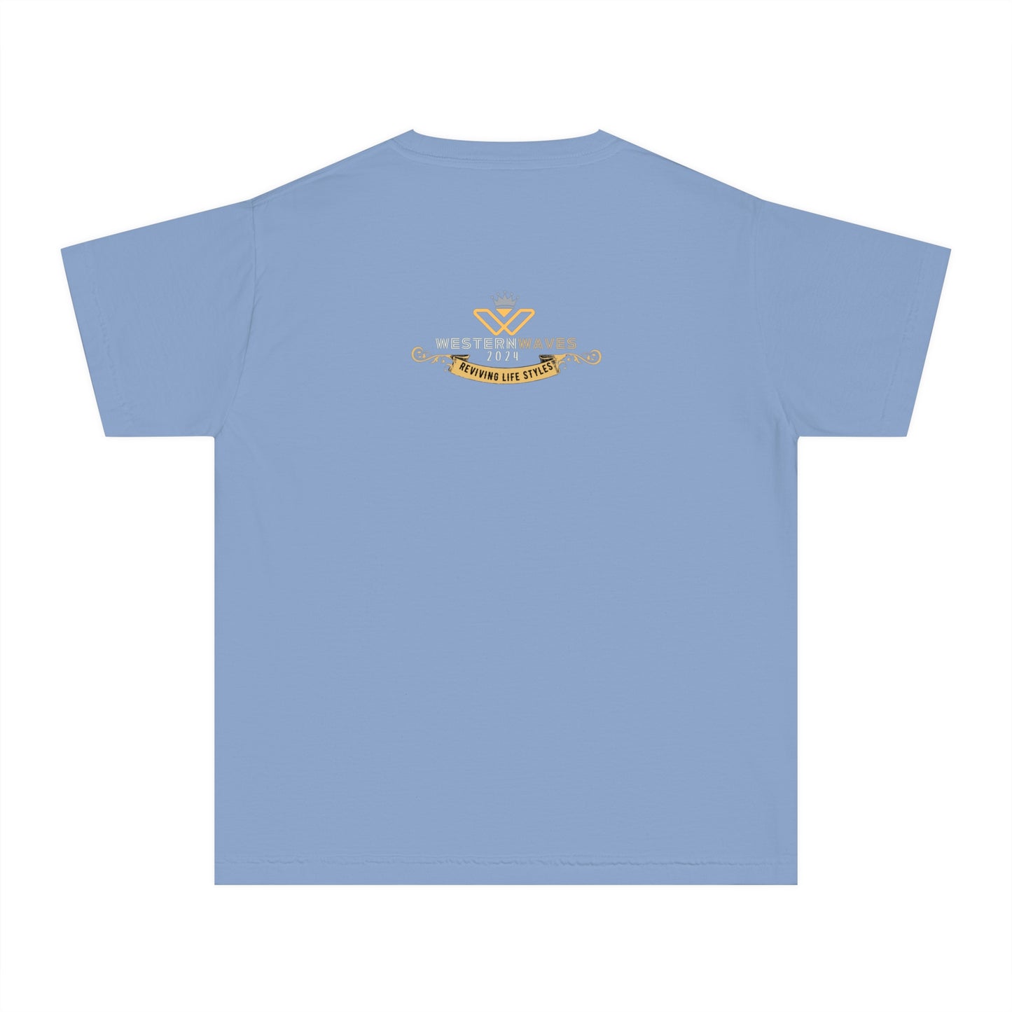 Youth Midweight Tee_ N2 Series YMT PT2WW005_ Limited Edition Durability & Lightweight Agility by WesternWaves: