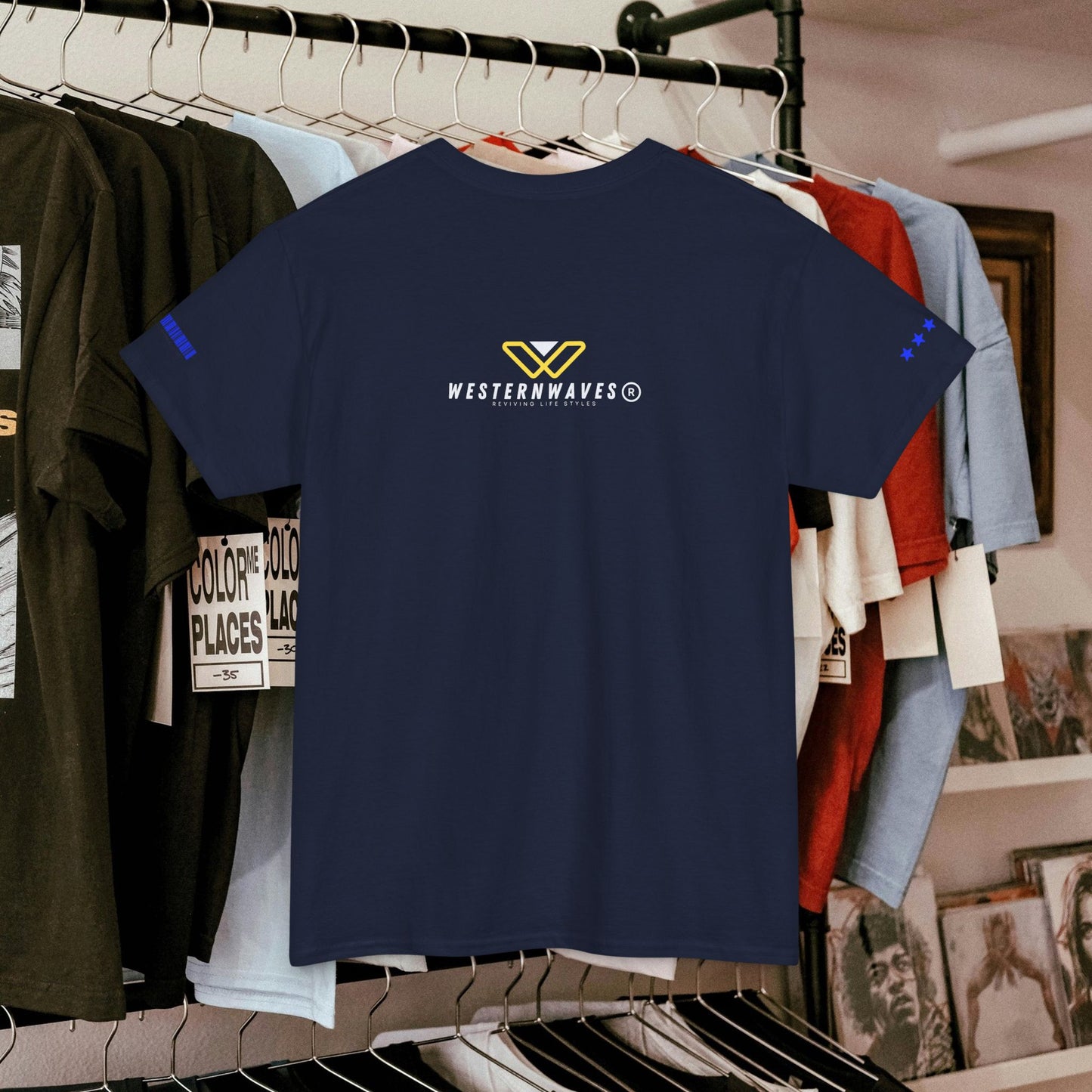 Unisex Heavy Cotton Tee_ Crafted from premium 100% cotton_ N2+ Series UHCT PT2WW010_ Limited Edition Maximum Comfort by