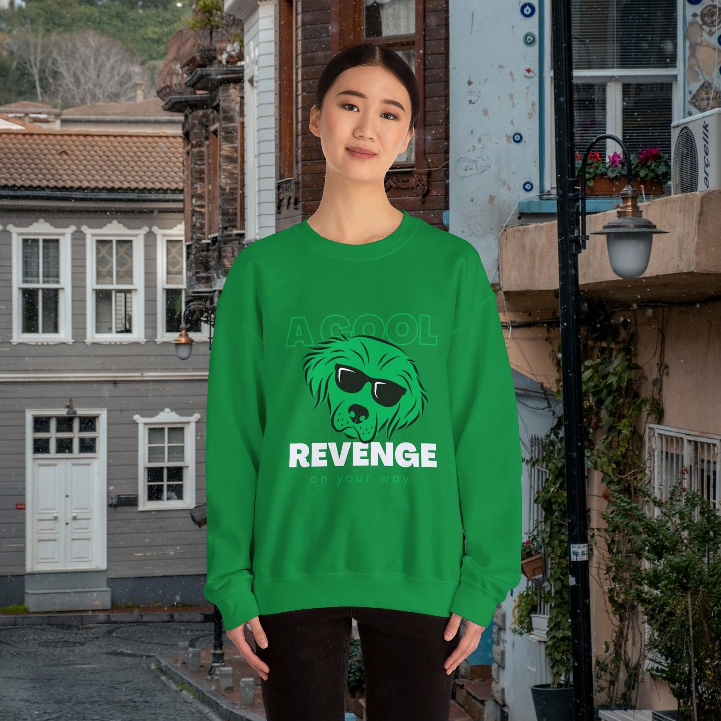 Unisex Heavy Blend™ Crewneck Sweatshirt_ N2+ Series UHBCSS PT2WW024_ Limited Edition Pure Luxury for Every Occasion by WesternWaves: