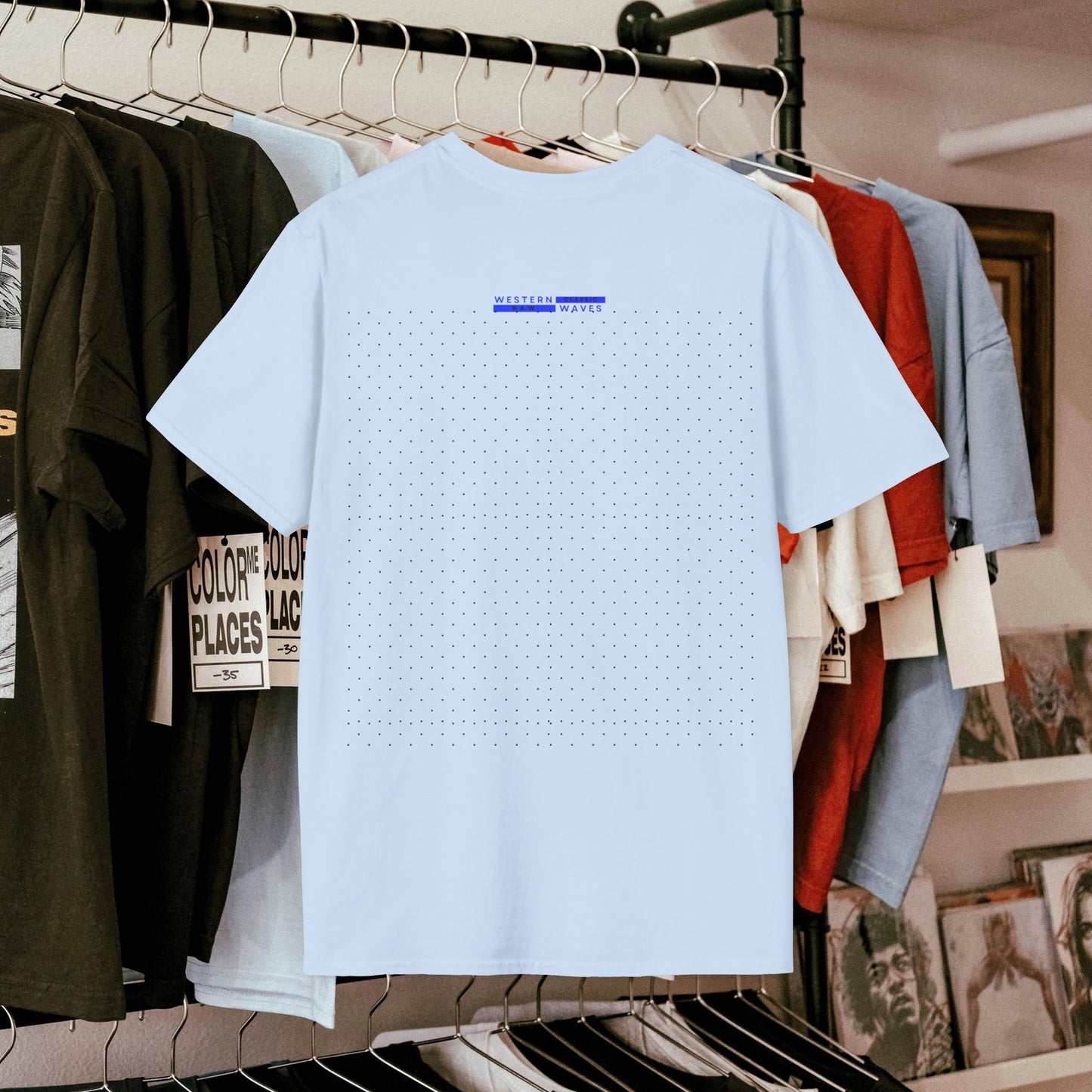 Unisex Softstyle T-Shirt_ N2 Series SPW USSTS FT2WW009_ Redefine Relaxation Limited Edition by WesternWaves: