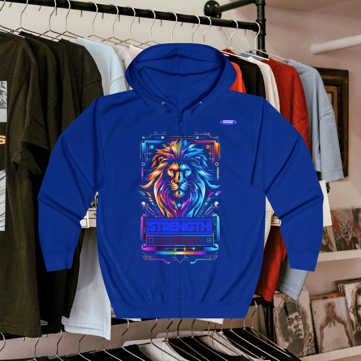 Unisex Full Zip Hoodie_ 21 June 2025_ Limited Edition Stylish Comfort by WesternWaves: