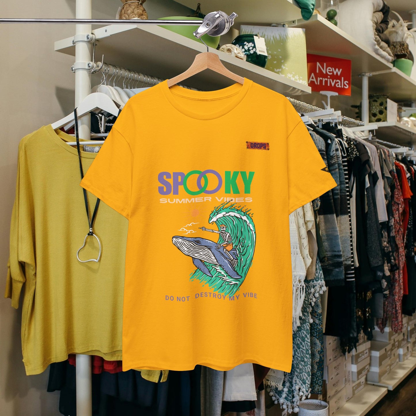 Unisex Heavy Cotton Tee_ Crafted from premium 100% cotton_ N2* Series UHCT PT2WV008_ Limited Edition Epitome of Comfort & Durability by WesternWaves: