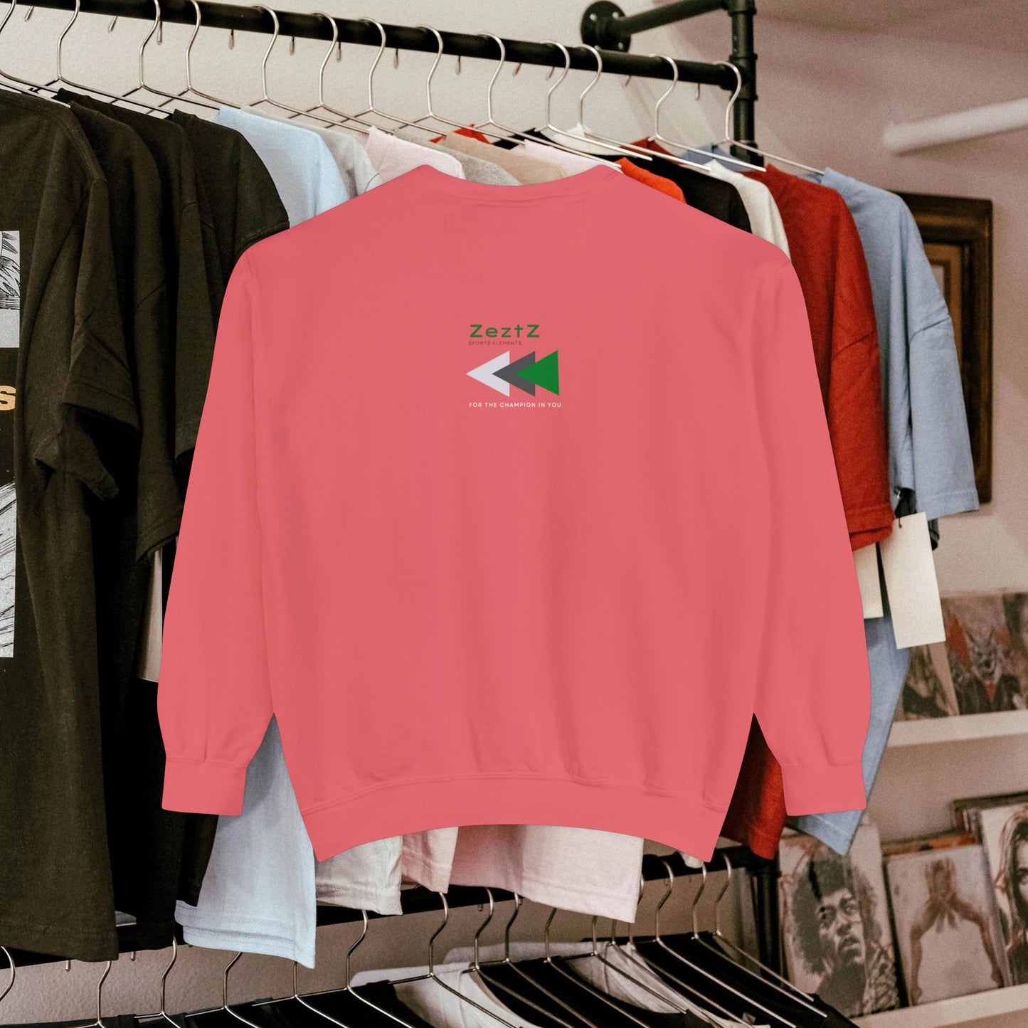 Unisex Garment-Dyed Sweatshirt