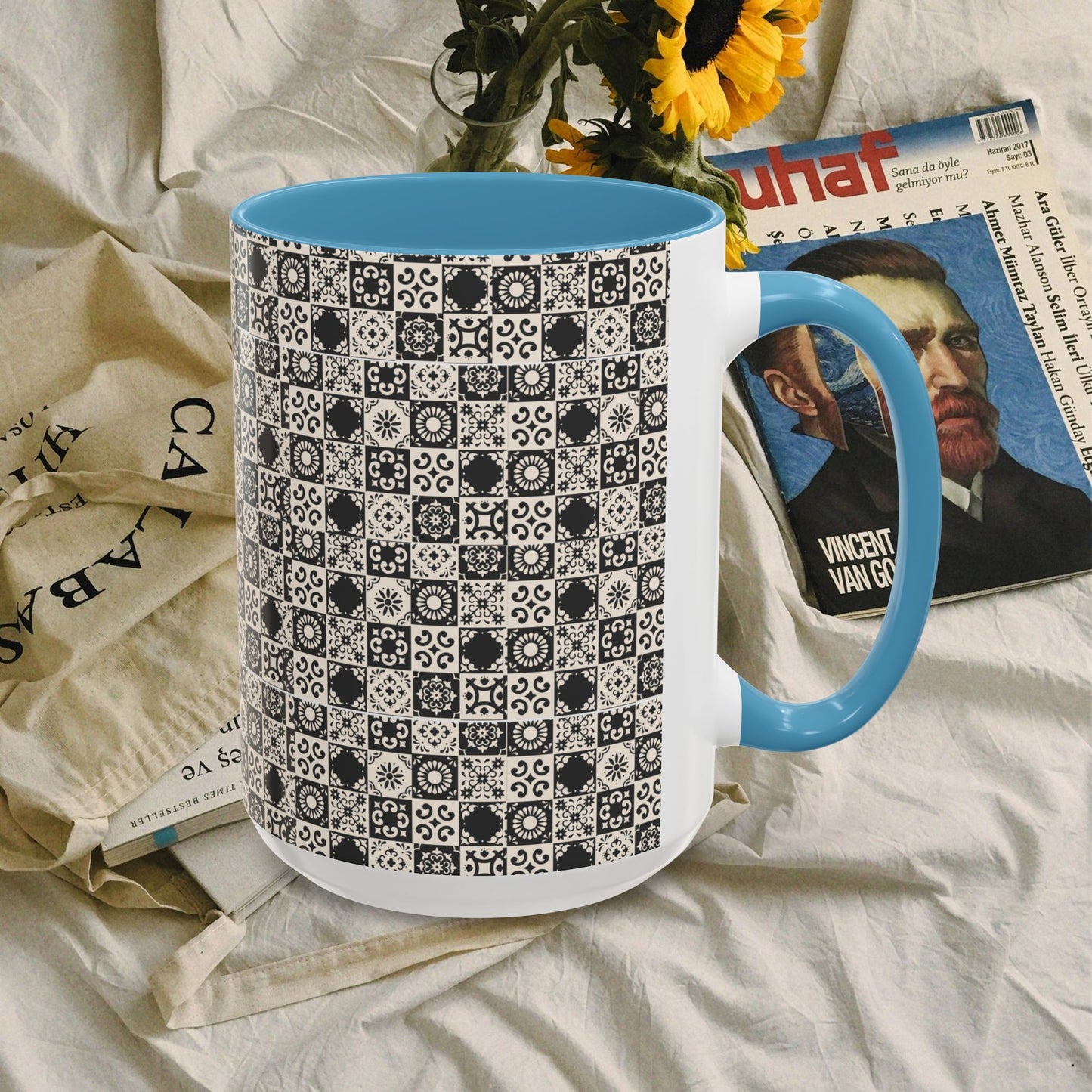 11oz Accent Mug_ N2 Series 11OZACM PT2WW001_ Limited Edition Perfect Blend of Style by WesternWaves: