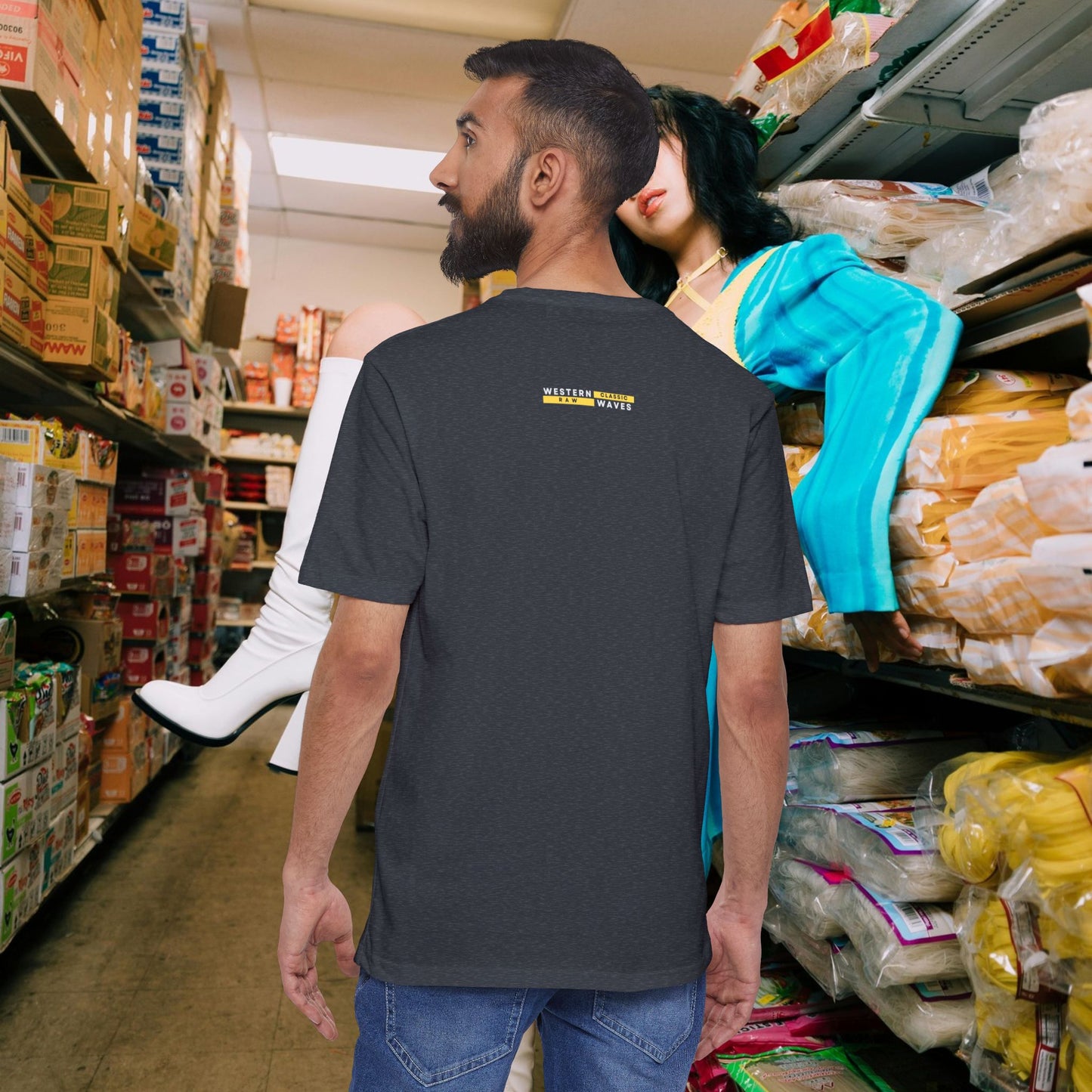 Unisex District® Re-Tee®_ N Series USDRR_ PT2WW002_ Sustainable Style by WesternWaves: