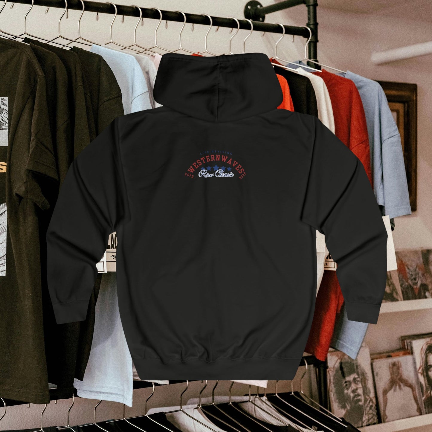 Unisex Full Zip Hoodie_ 21 June 2025_ Limited Edition Stylish Comfort by WesternWaves: