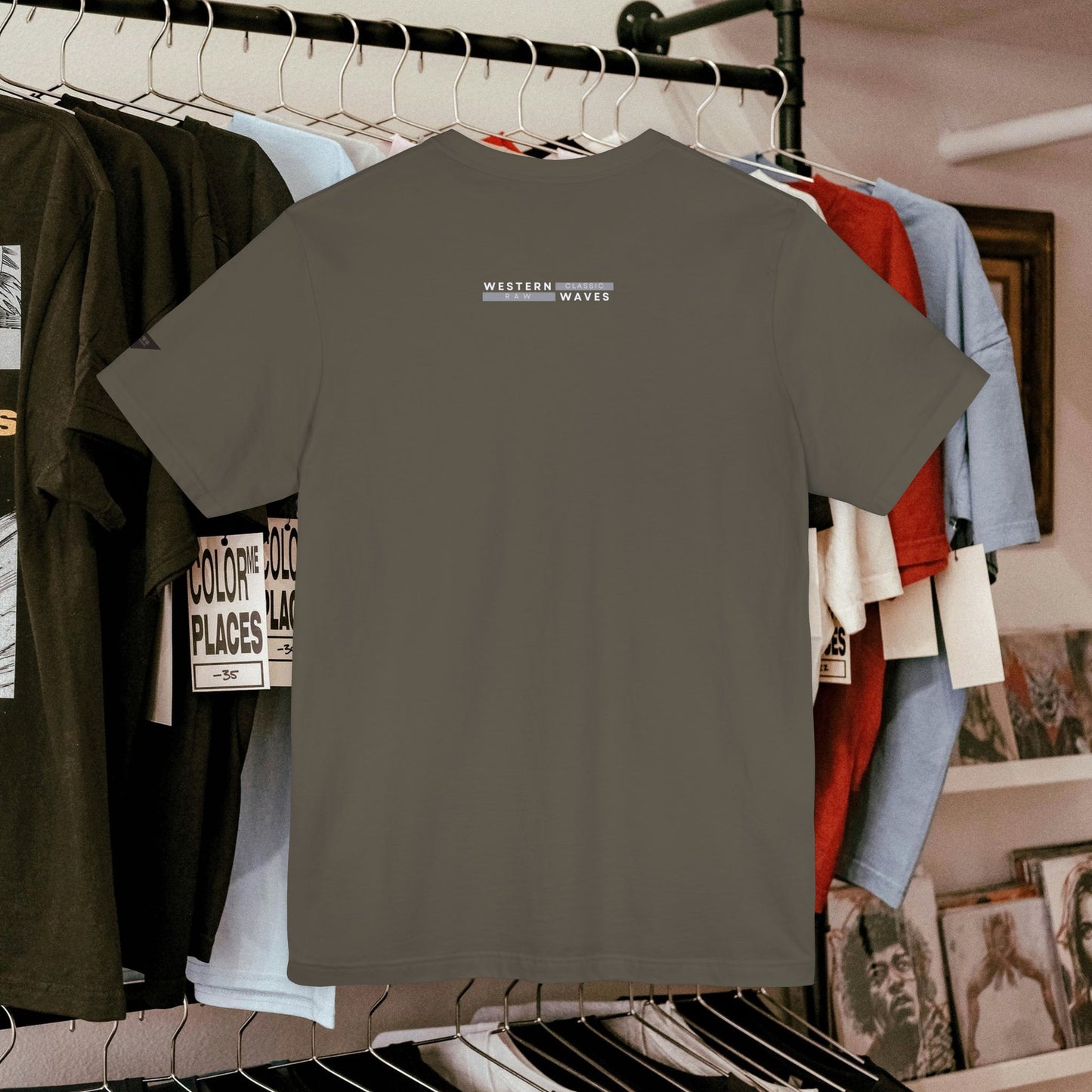 Unisex Jersey Short Sleeve Tee_ Signature Comfort Tee by SPW_ N2* Series PT2WW005_ Limited Edition Cherished Favorite by WesternWaves: