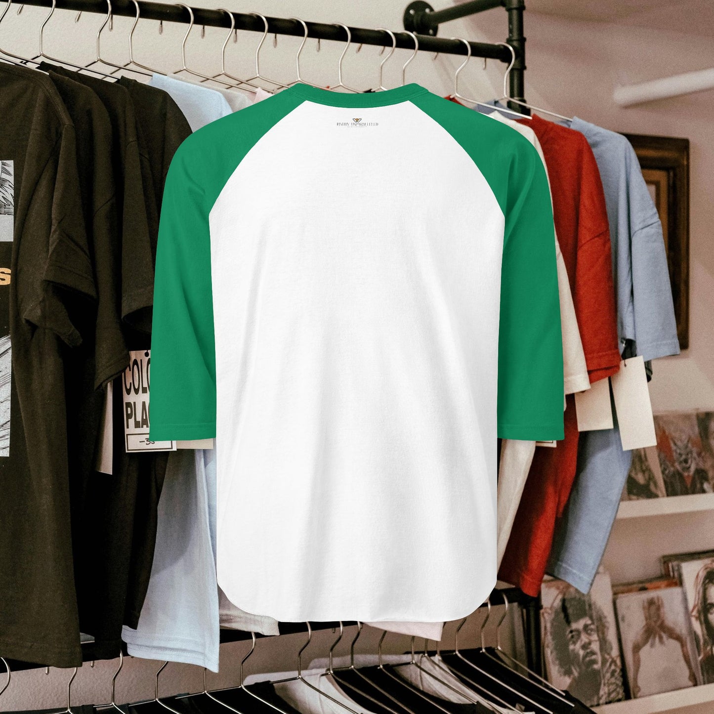 Beat the Beast Unisex Raglan Shirt - Retro Style, Perfect for Music Lovers and Casual Wear_ 19 April 2025_ 004