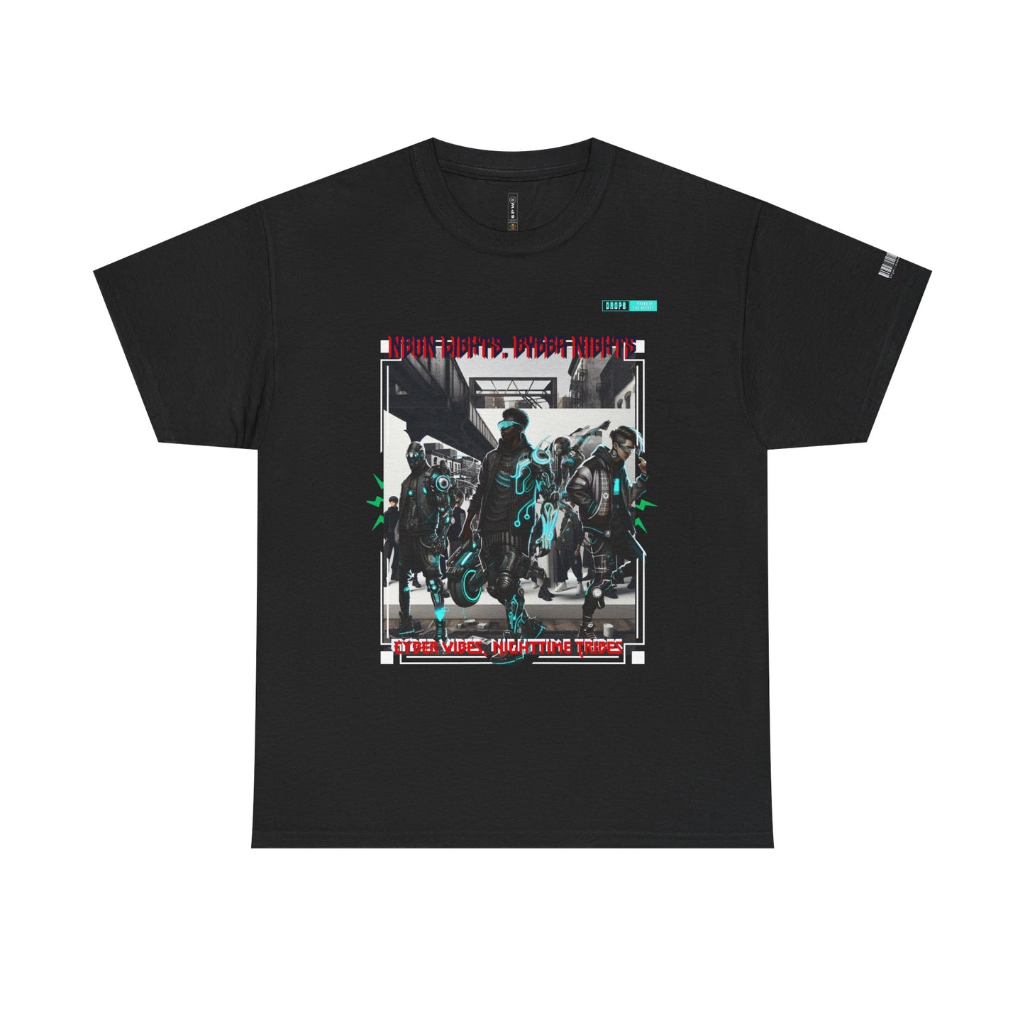Unisex Heavy Cotton Tee_ N8+ Series USHOSTEE_ PT2WW003_ 01 Oct 2025_ Limited Edition Casual Wear by WesternWaves: