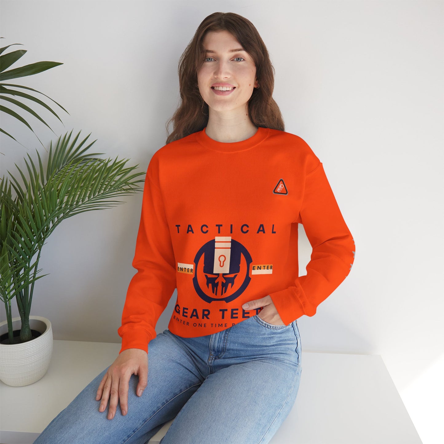 Unisex Heavy Blend™ Crewneck Sweatshirt_ N2 Series UHBCSS PT2WW005_ Limited Edition by WesternWaves: