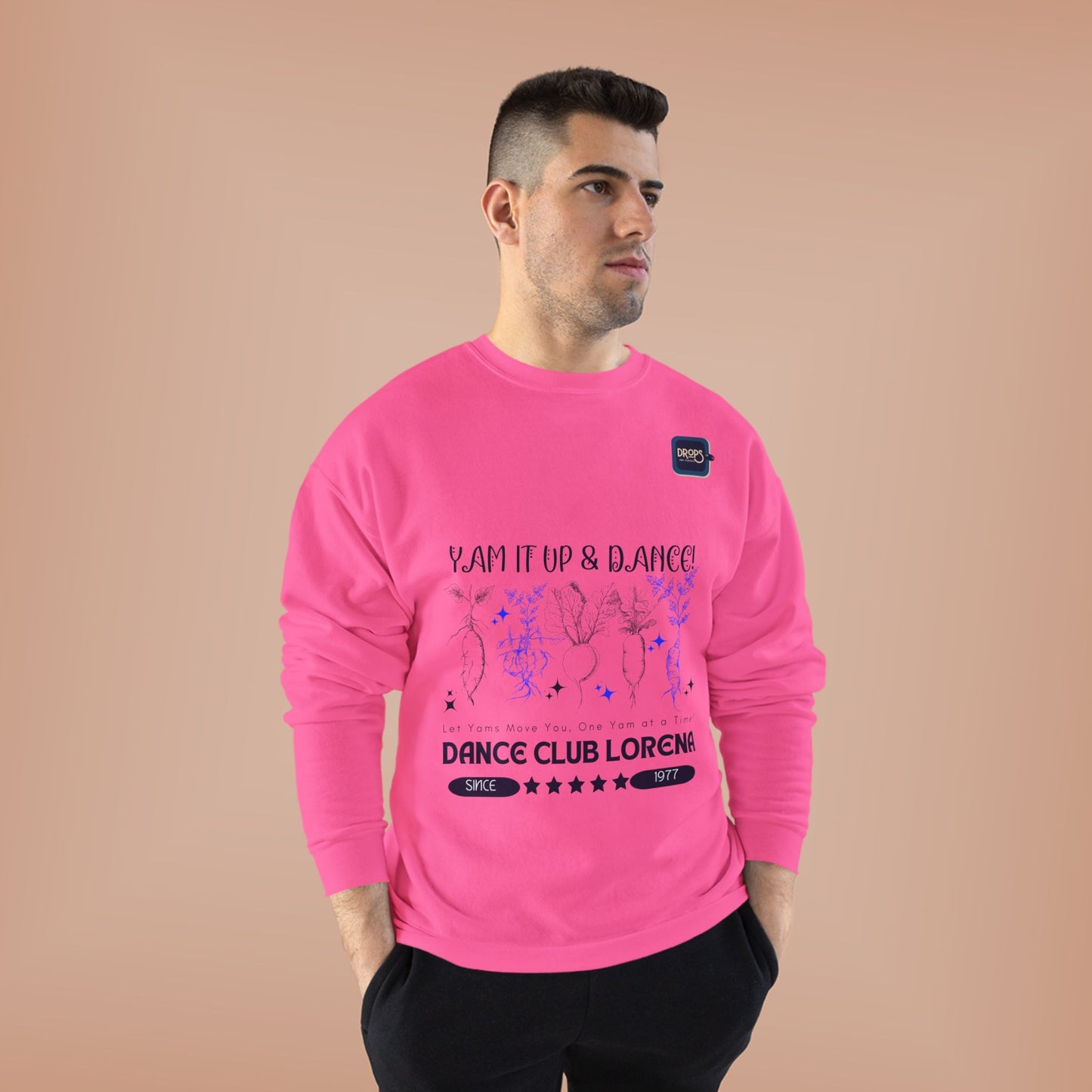 Unisex EcoSmart® Crewneck Sweatshirt_ N3 Series USESCNSS PT2WW001_ Limited Edition Perfect Blend of Comfort, Style, & Sustainability by WesternWaves:
