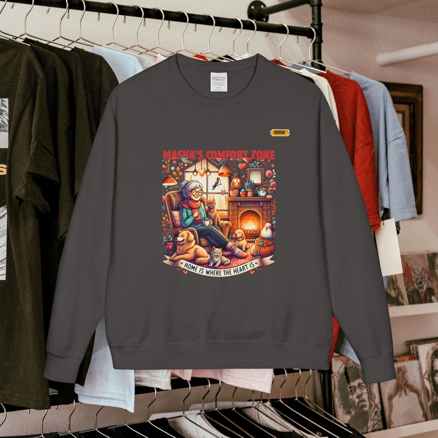 Crewneck Sweatshirt_ N7* Series CNSS PT2WW001_ Limited Edition Gift for Her, by WesternWaves: