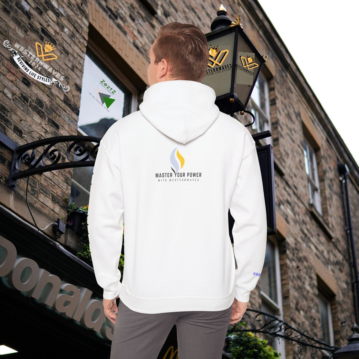 Unisex Heavy Blend™ Hooded Sweatshirt_ N2+ Series USHBHSS PT2WW007_Limited Edition Pinnacle of Comfort & Style by WesternWaves: