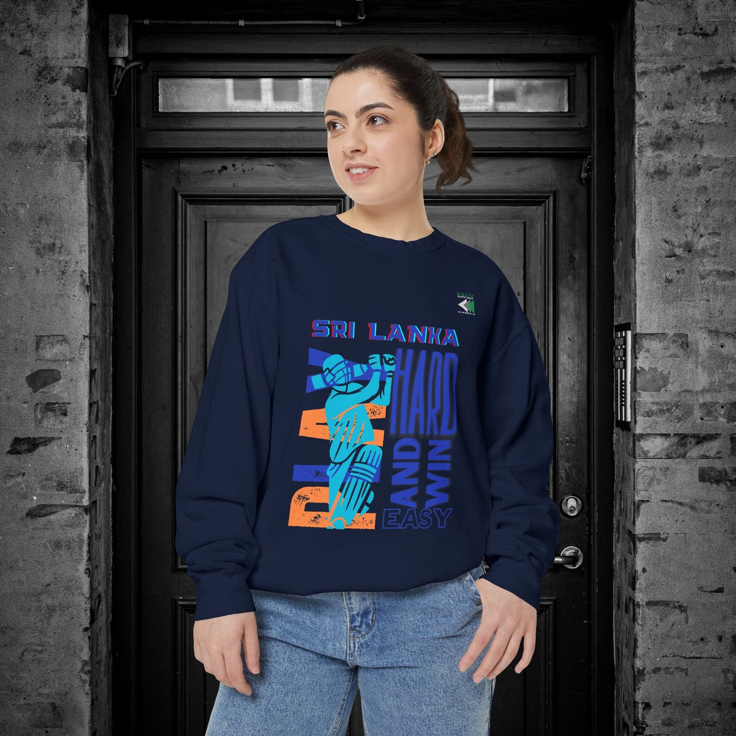 Unisex Garment-Dyed Sweatshirt_ N2 Series USGDSS PT2WW001_ Limited Edition Masterpiece of ‘ZeztZ’ Sports Brand Luxury & Casual Comfort by WesternWaves:
