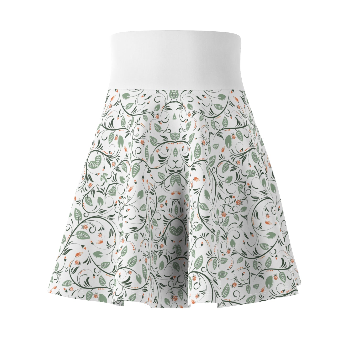 Women's Skater Skirt (AOP)_ N3+ Series WSSAOP PT2WW002_ Freedom Flare Limited Edition by WesternWaves