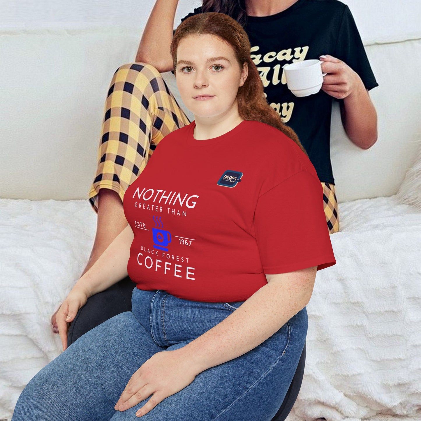 Unisex Ultra Cotton Tee_ Classic Comfort Unleashed_ N2+ Series USUCTEE PT2WW006_ Limited Edition Maximum Comfort & Style by WesternWaves:
