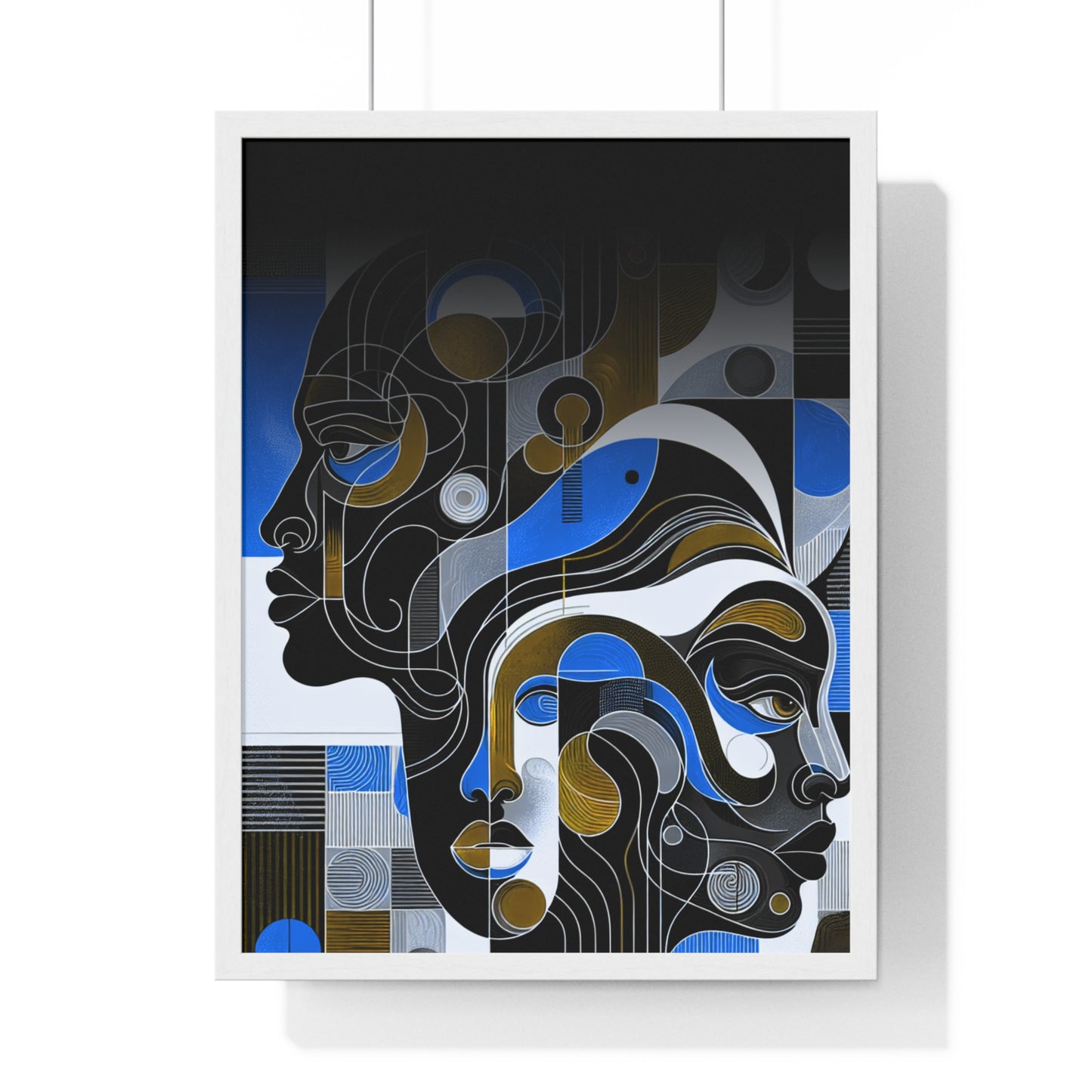 Vertical Framed Poster_ Series N8 VFP PT2WW001_ Limited Edition Home Deco by WesternWaves: