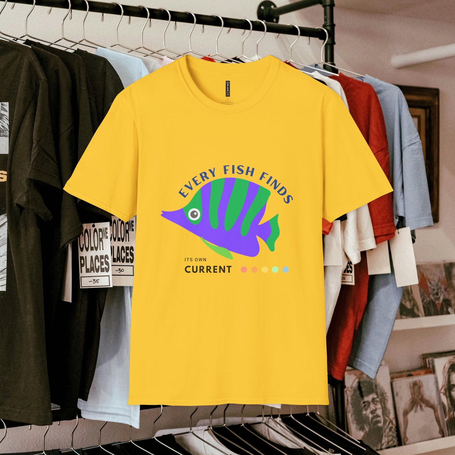 Unisex Softstyle T-Shirt_ N+ Series USSTS FT2WW009_ Limited Edition by WesternWaves:
