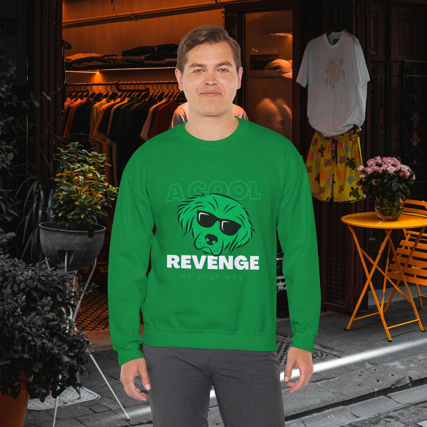Unisex Heavy Blend™ Crewneck Sweatshirt_ N2+ Series UHBCSS PT2WW024_ Limited Edition Pure Luxury for Every Occasion by WesternWaves: