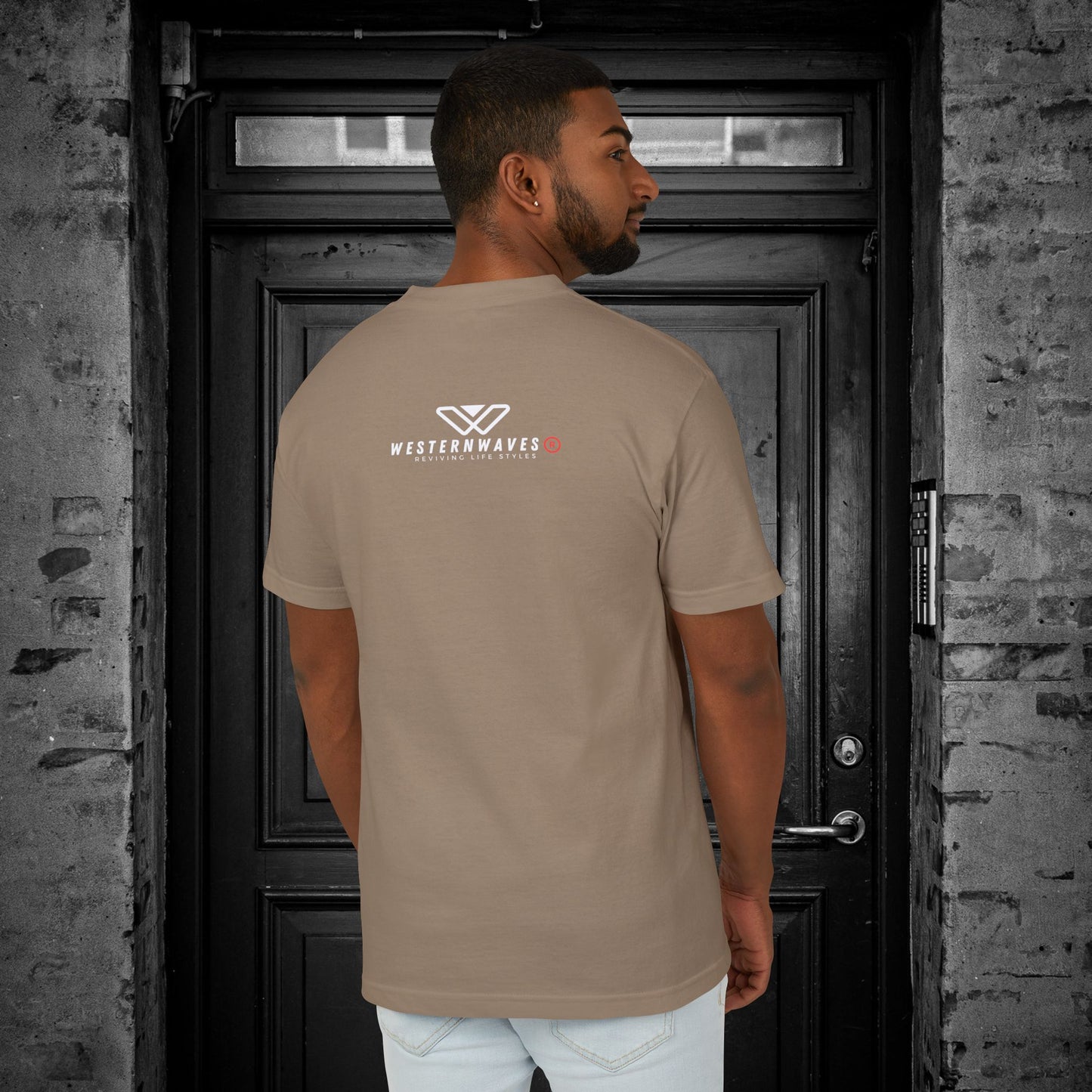 Unisex Garment-Dyed Heavyweight Cotton Tee_ N2+ Series USGDHWCTEE PT2WW007_ Limited Edition Statement of Style by WesternWaves: