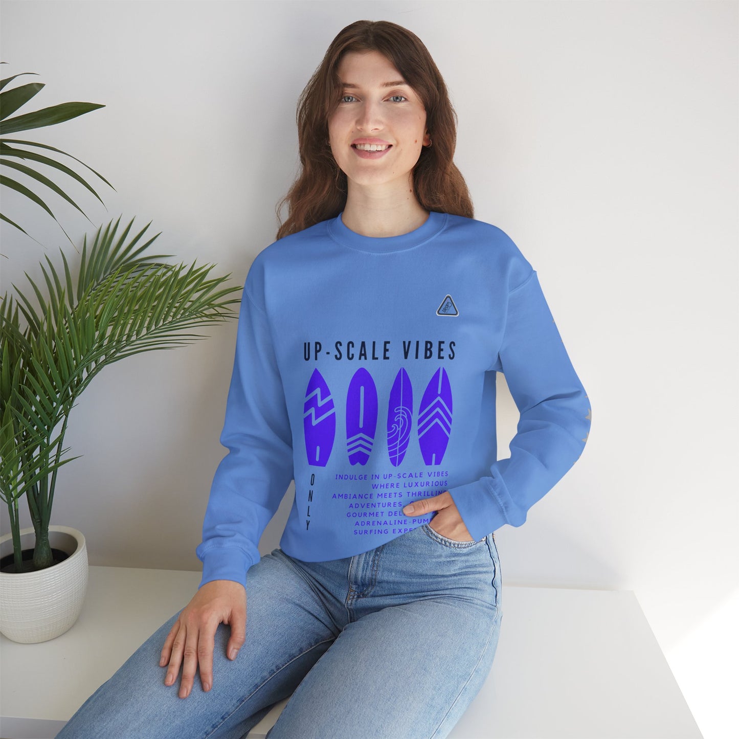 Unisex Heavy Blend™ Crewneck Sweatshirt_ N2 Series JBRW PT2WW001_Limited Edition Pure Luxury by WesternWaves: