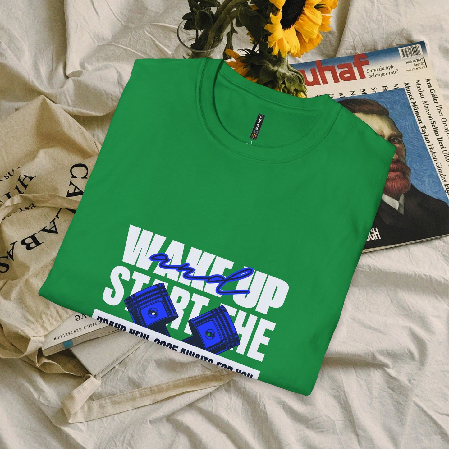 Unisex Softstyle T-Shirt_ N3+ Series USSTS FT2WW004_ Redefine Relaxation Limited Edition by WesternWaves: