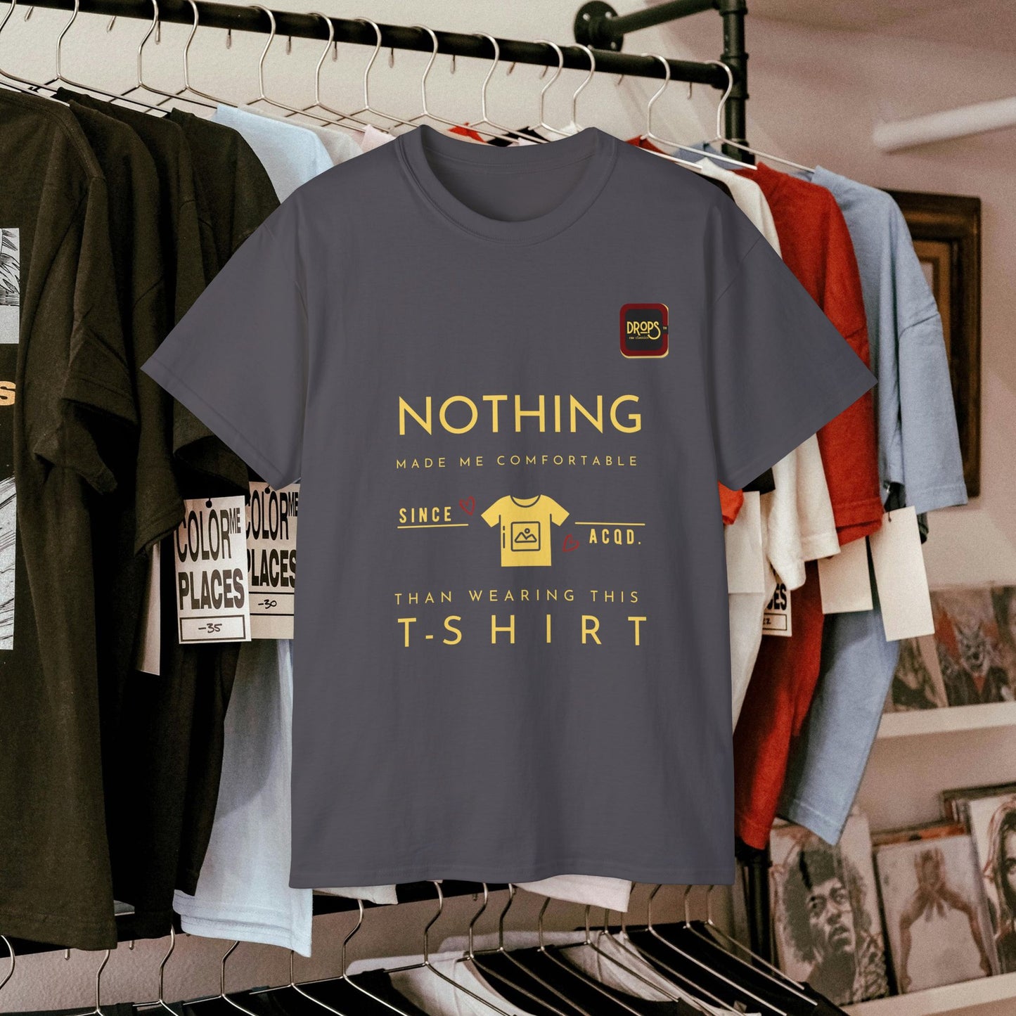 Comfort Graphic Tee_ N7+ Series CGTEE PT2WW001_ Limited Edition by WesternWaves: