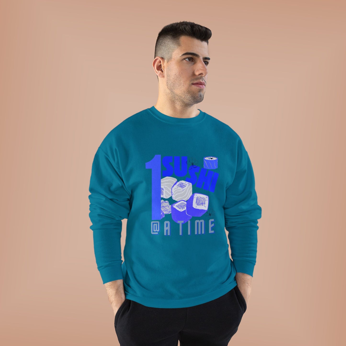 Unisex EcoSmart® Crewneck Sweatshirt_ N3+ Series USESCNSS PT2WW001_ Limited Edition Perfect Blend of Comfort, Style, & Sustainability by WesternWaves: