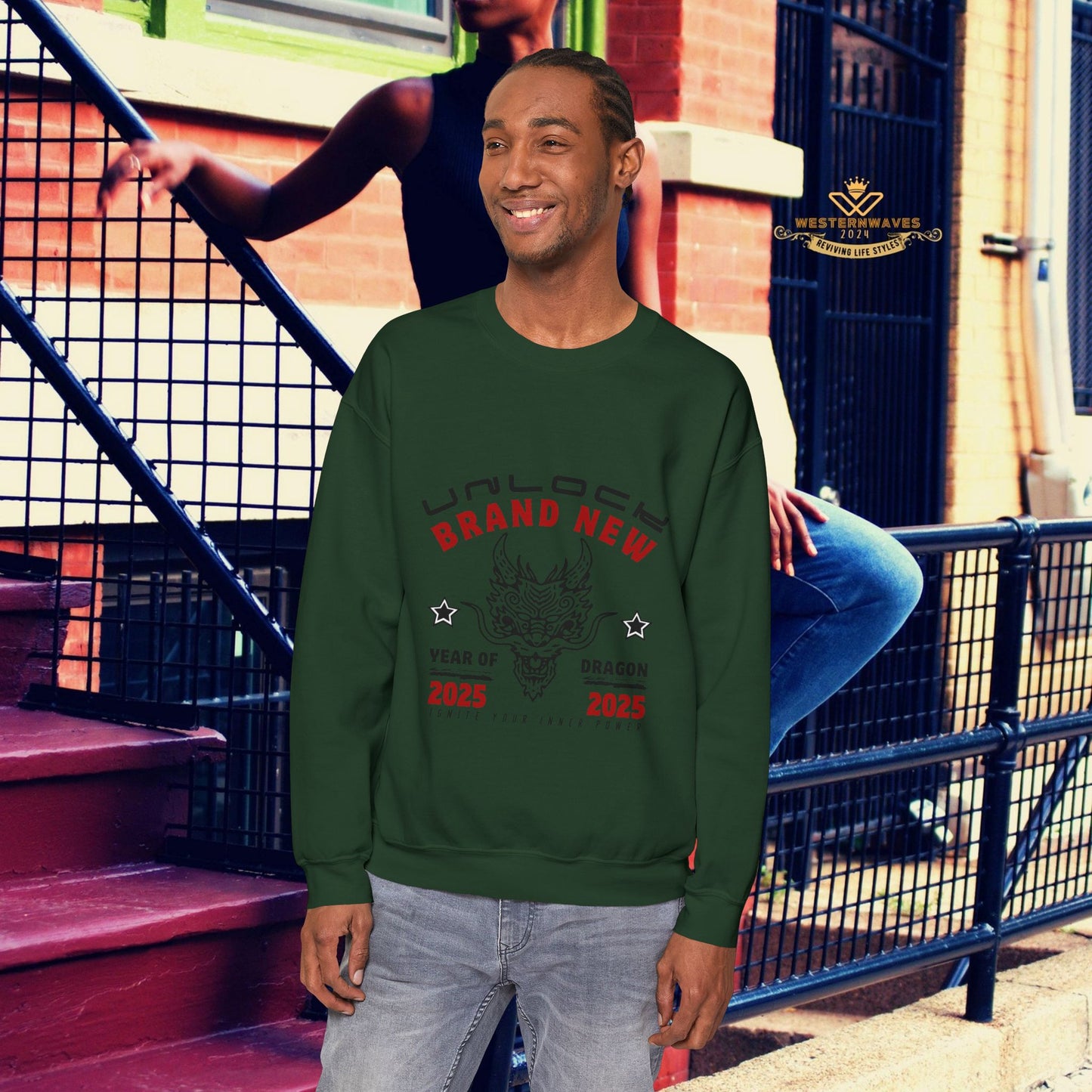 Seasonal Seller Unisex Sweatshirt_ N3+ Series SSSSPT2WW003_ Limited Edition Seasonal Offer by WesternWaves: