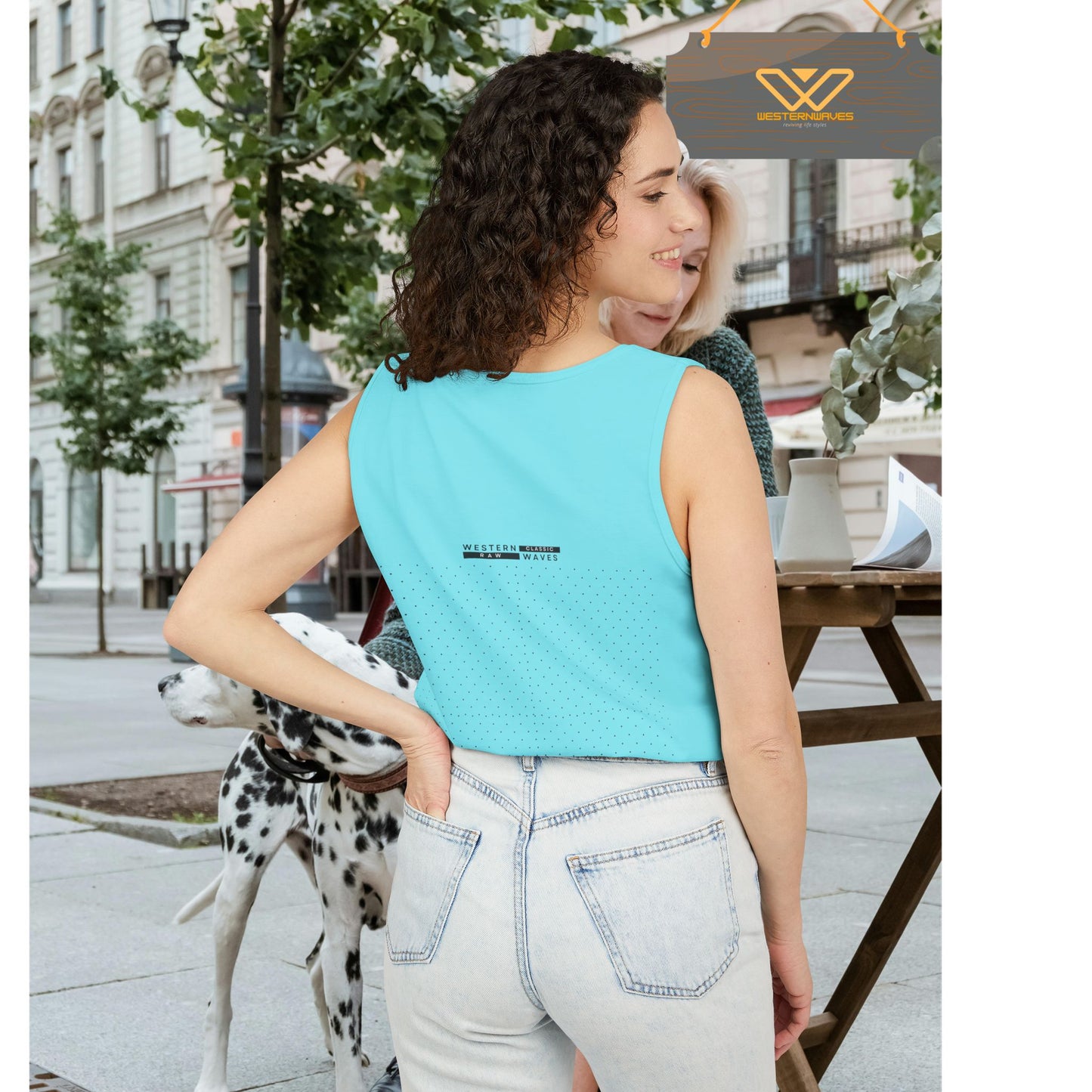 Unisex Garment-Dyed Tank Top_ Series N7* USDYEDTTOPS PT2WW001_ Limited Edition by WesternWaves: