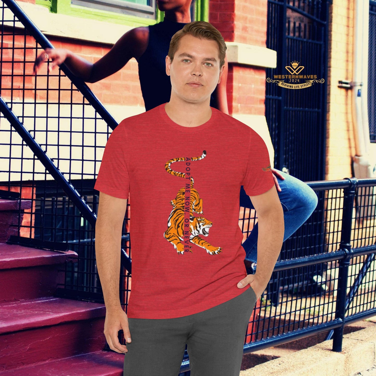 Unisex Jersey Short Sleeve Tee_ N2 Series PT2WW003_Limited Edition by WesternWaves: