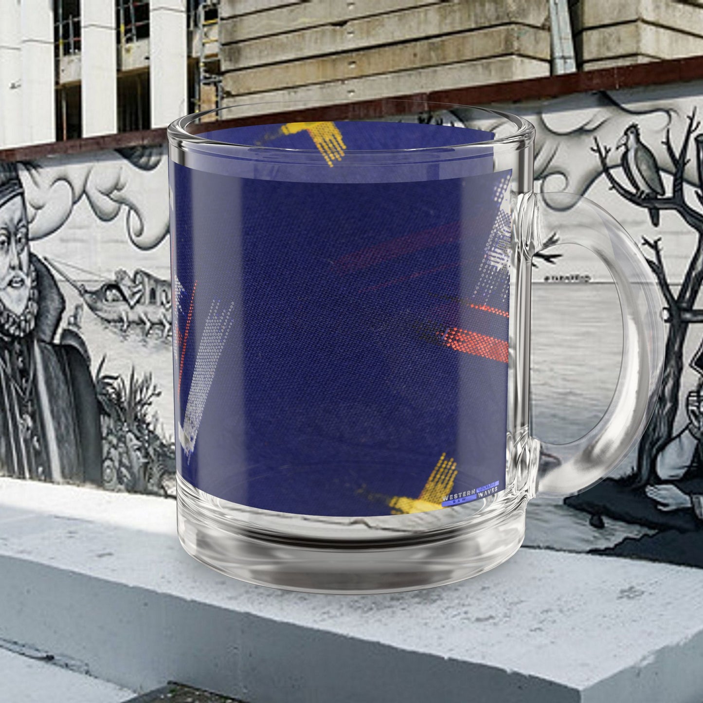 Artistic 10oz Glass Mug – Vibrant Design for Coffee Lovers & Art Enthusiasts_ 01 May 2025_ 002