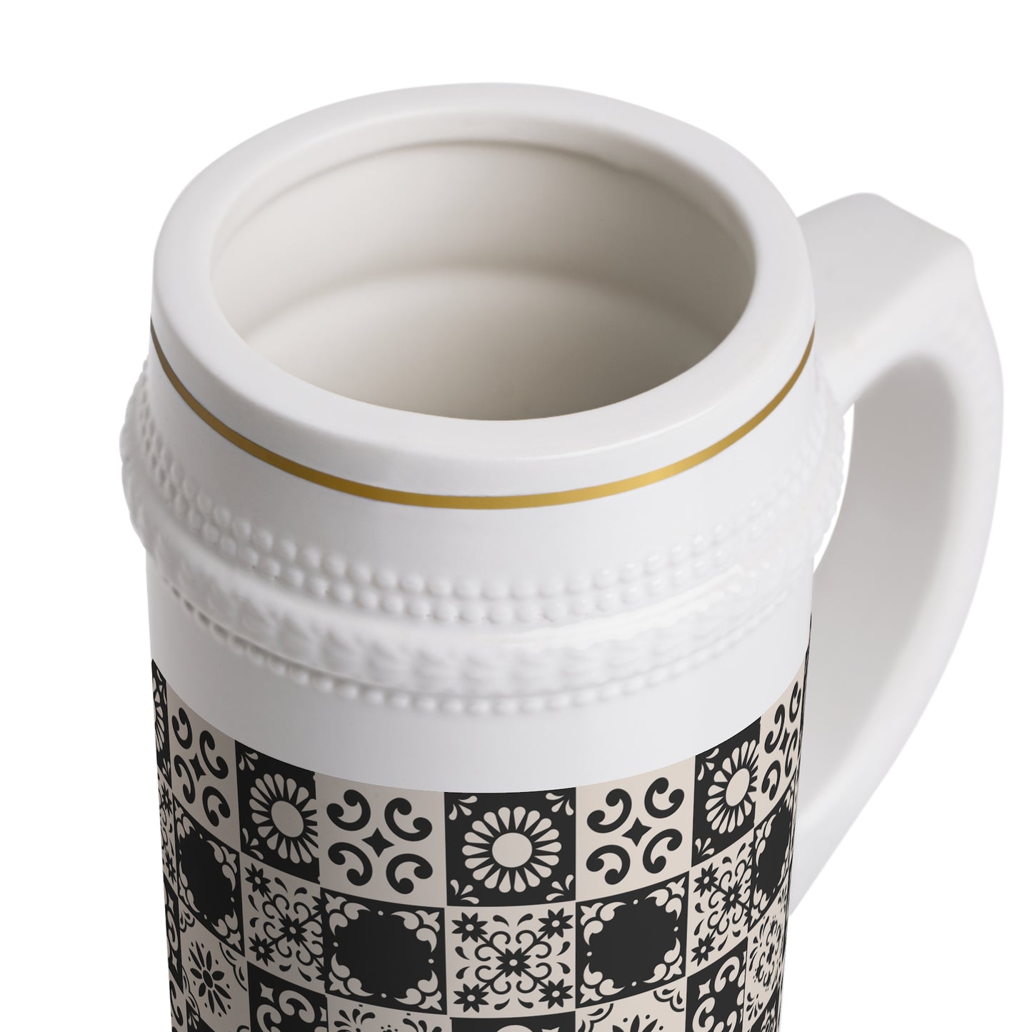 Beer Stein Mug – Raise the Bar with Personalized Touch_ N2+ Series BSM PT2WW001_Limited Edition Companion for Beer Enthusiasts by WestermWaves: